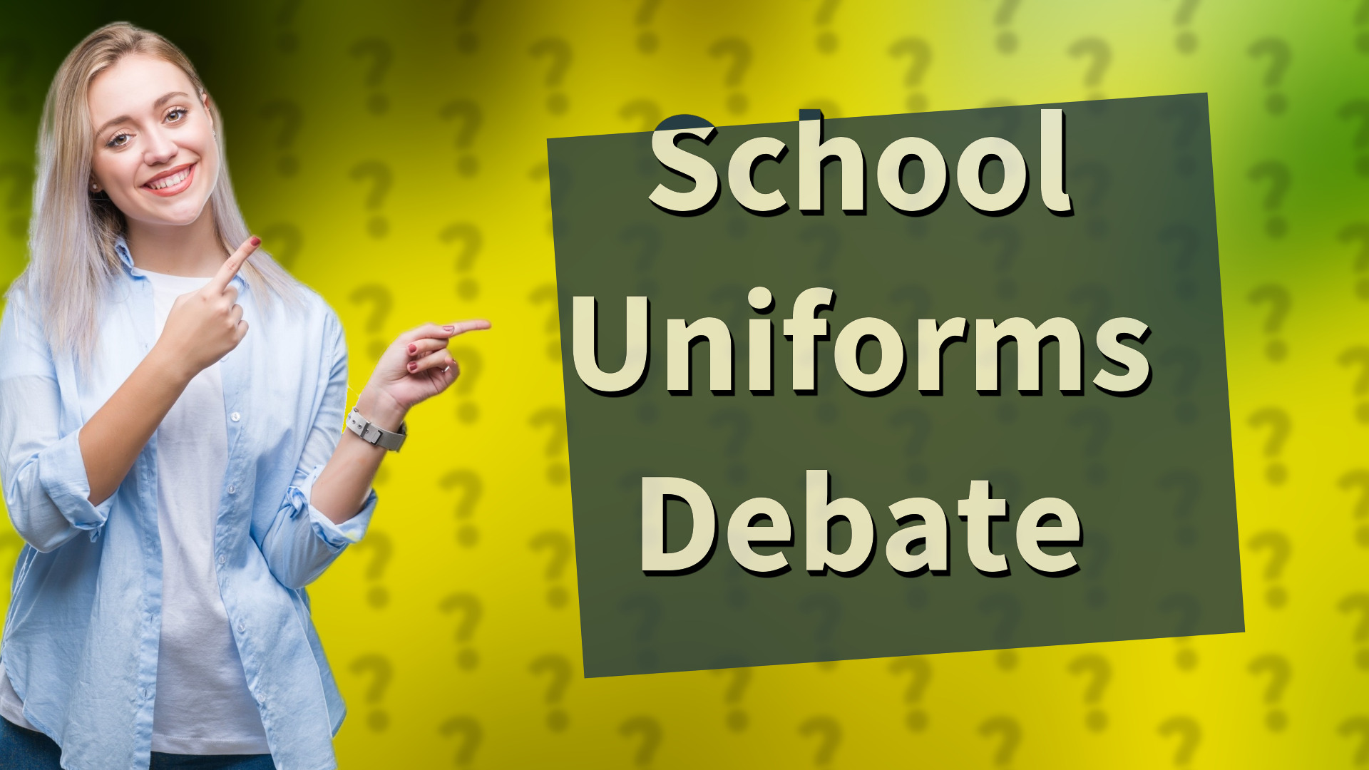 School Uniforms Debate