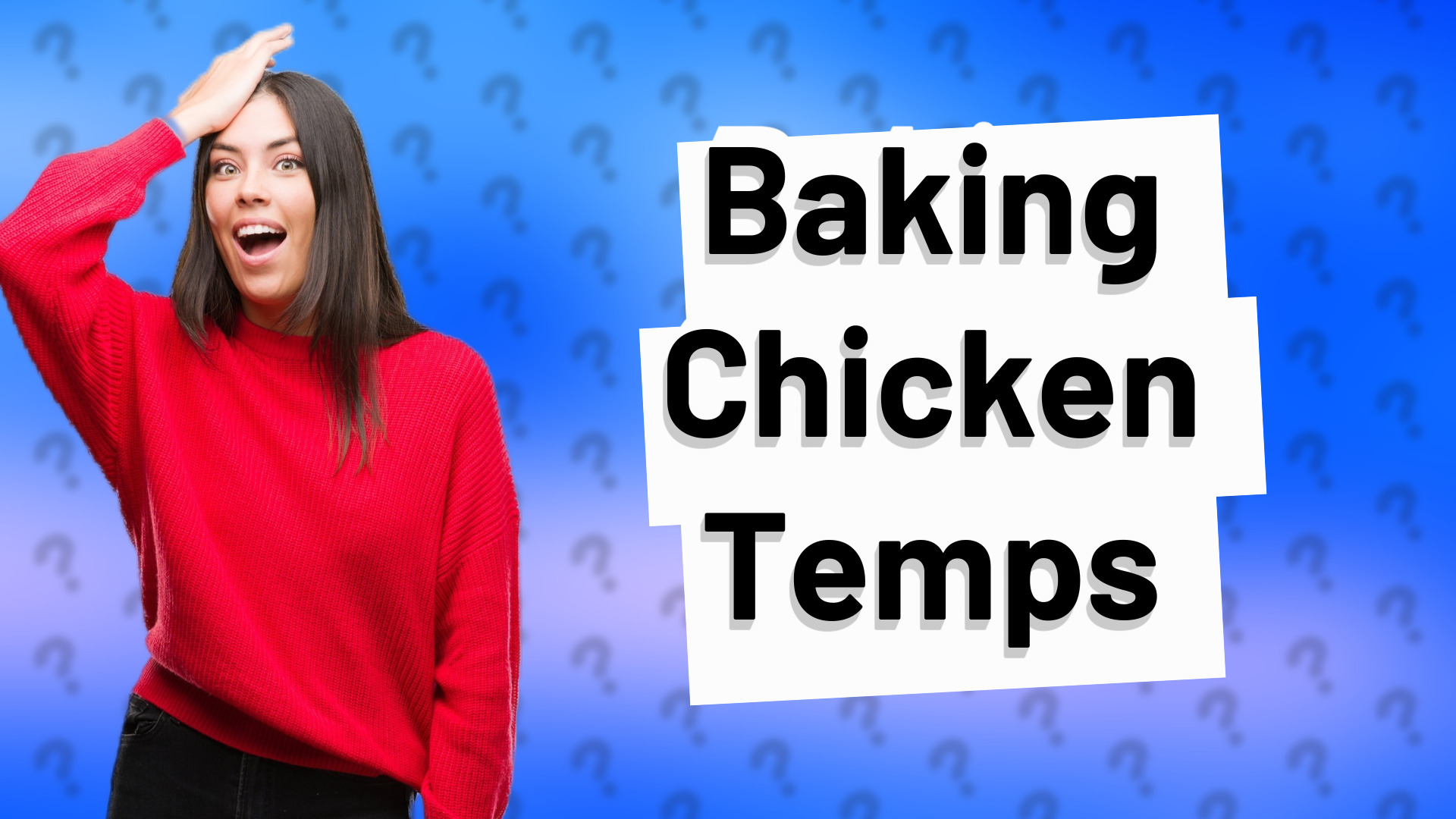 Baking Chicken Temps