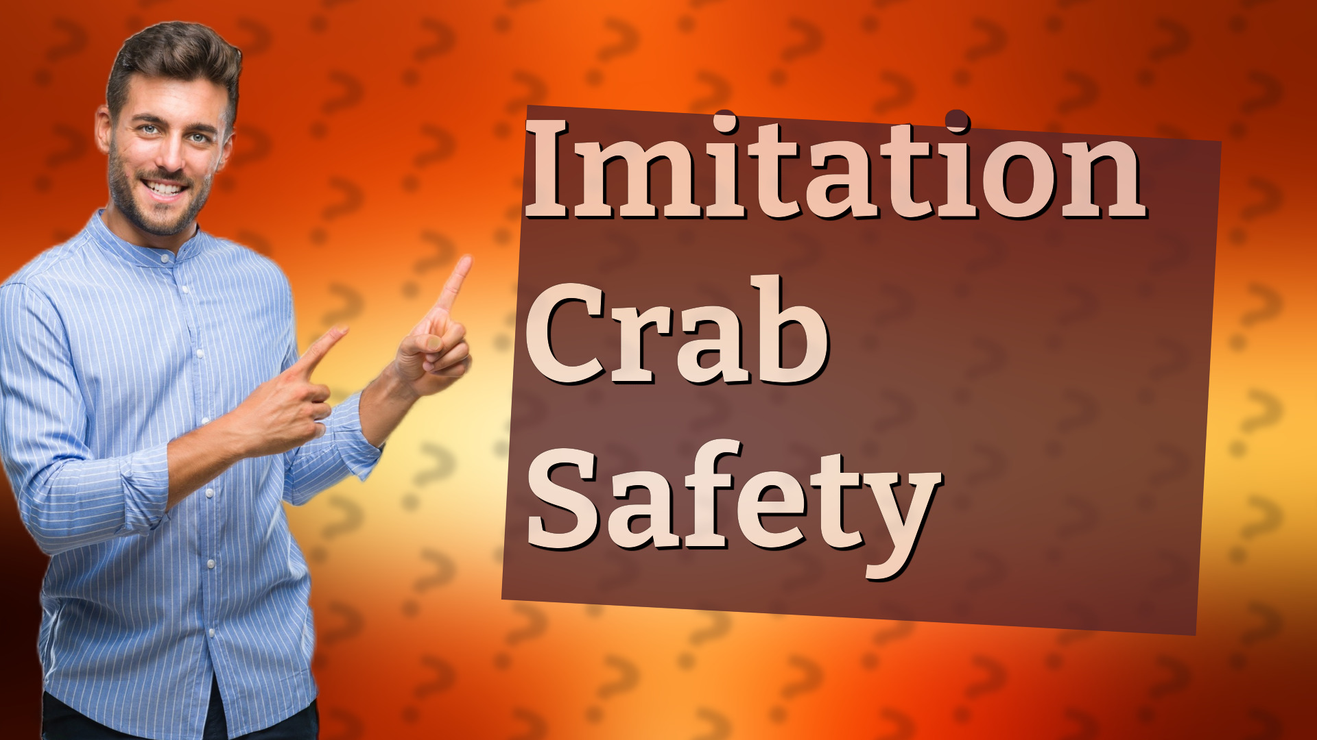 Imitation Crab Safety