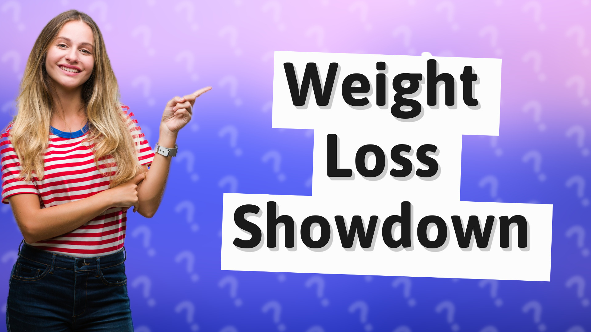 Weight Loss Showdown