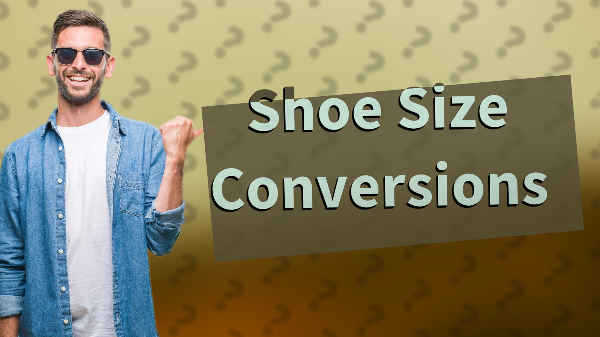 Shoe Size Conversions