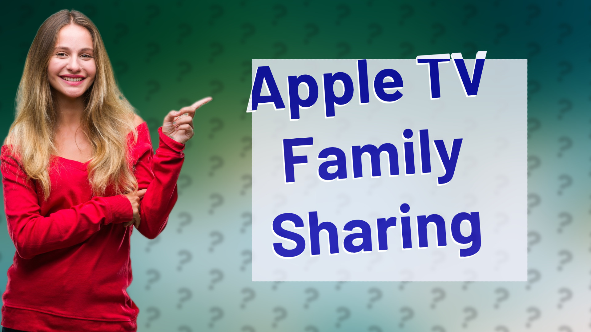 Apple TV Family Sharing