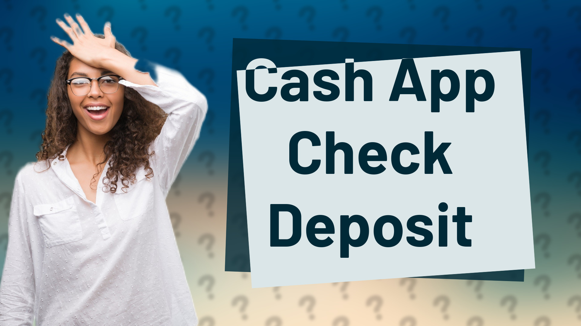Cash App Check Deposit