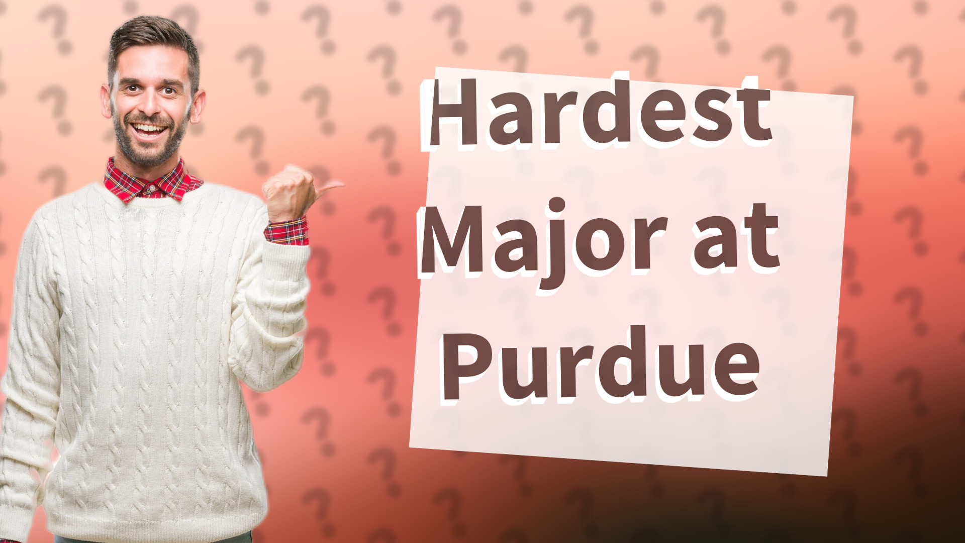 Hardest Major at Purdue