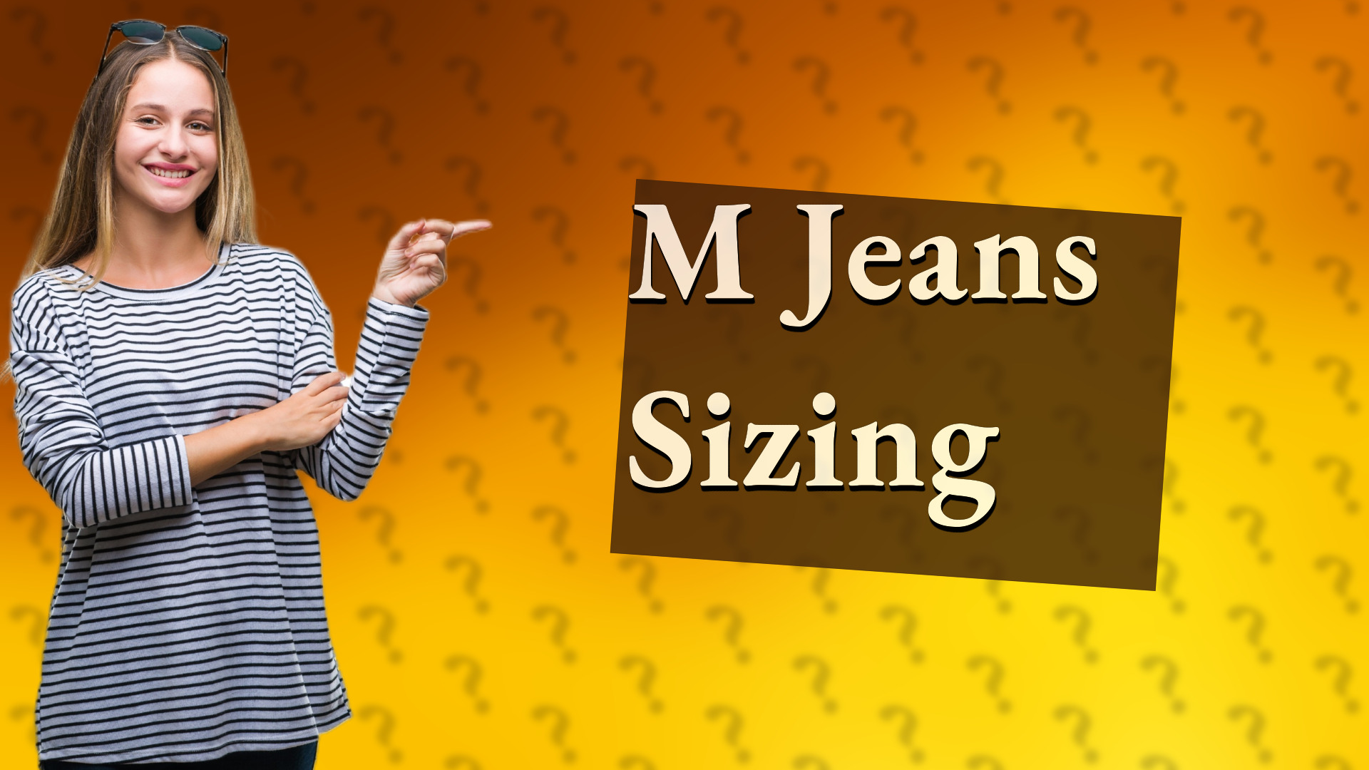 M Jeans Sizing