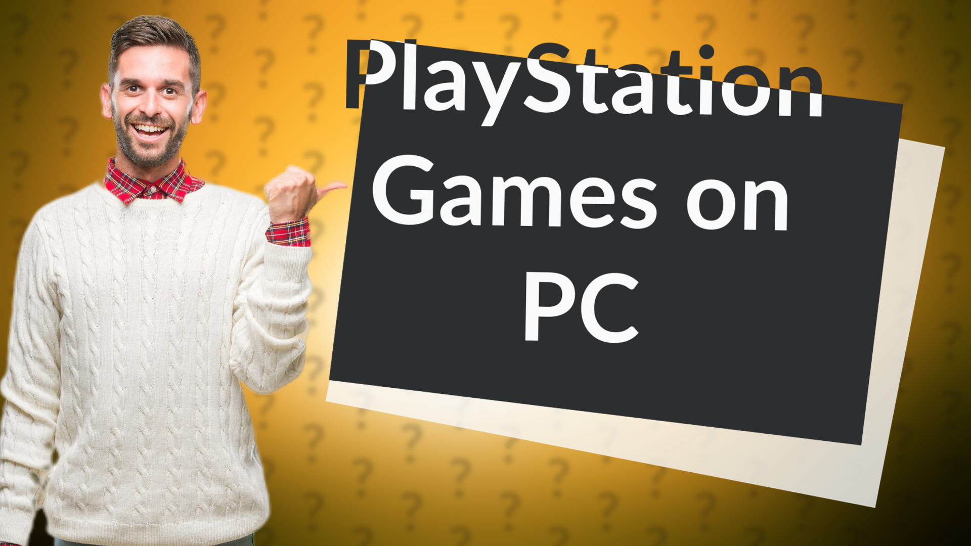 PlayStation Games on PC