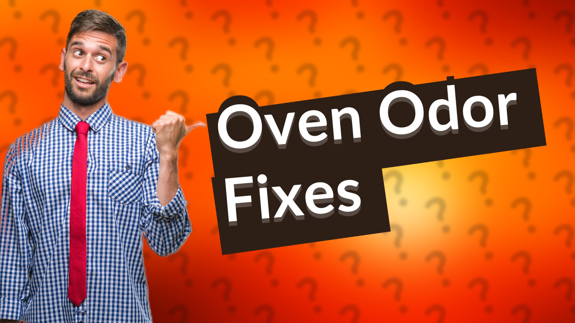 Oven Odor Fixes