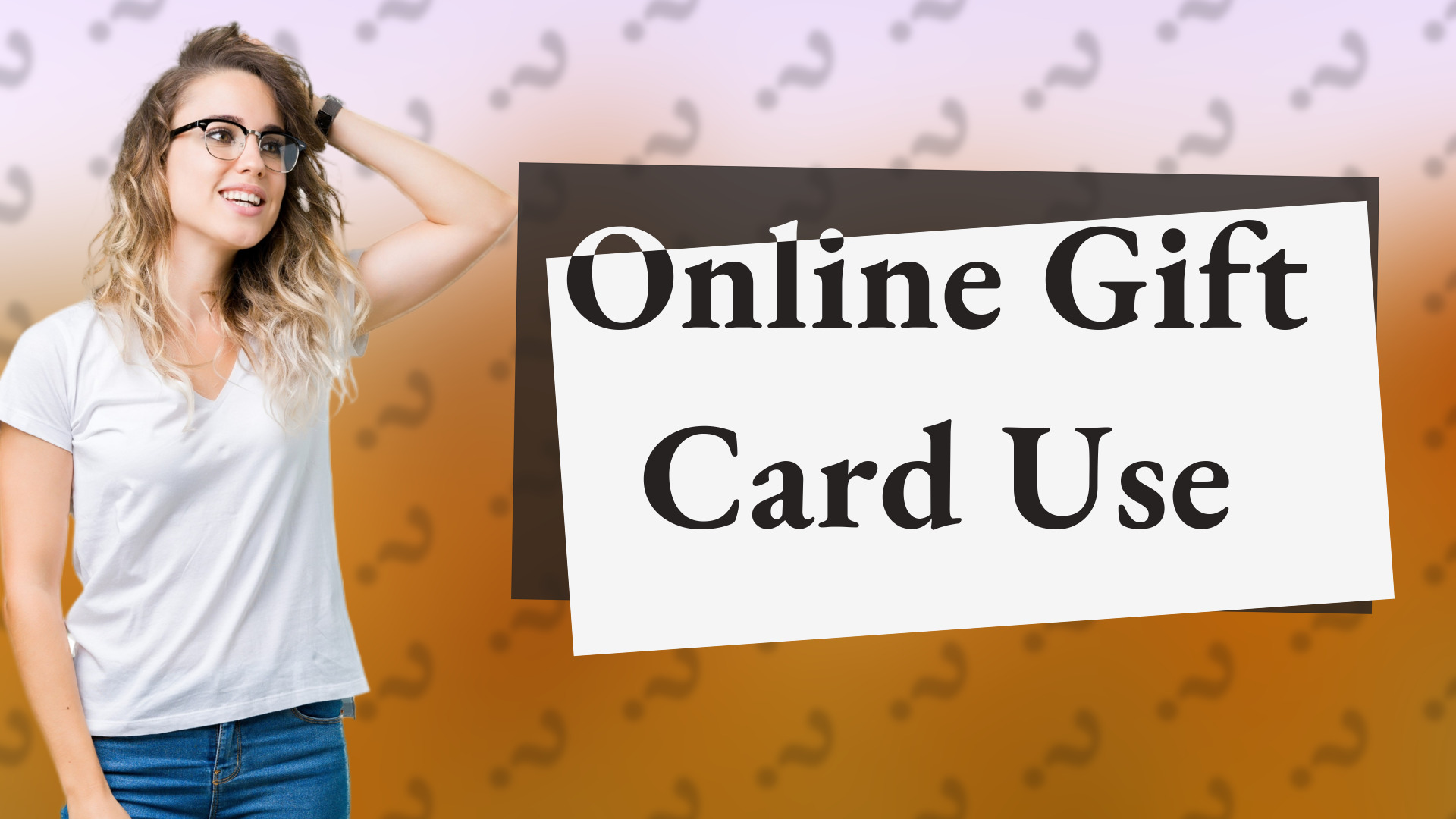 Online Gift Card Use
