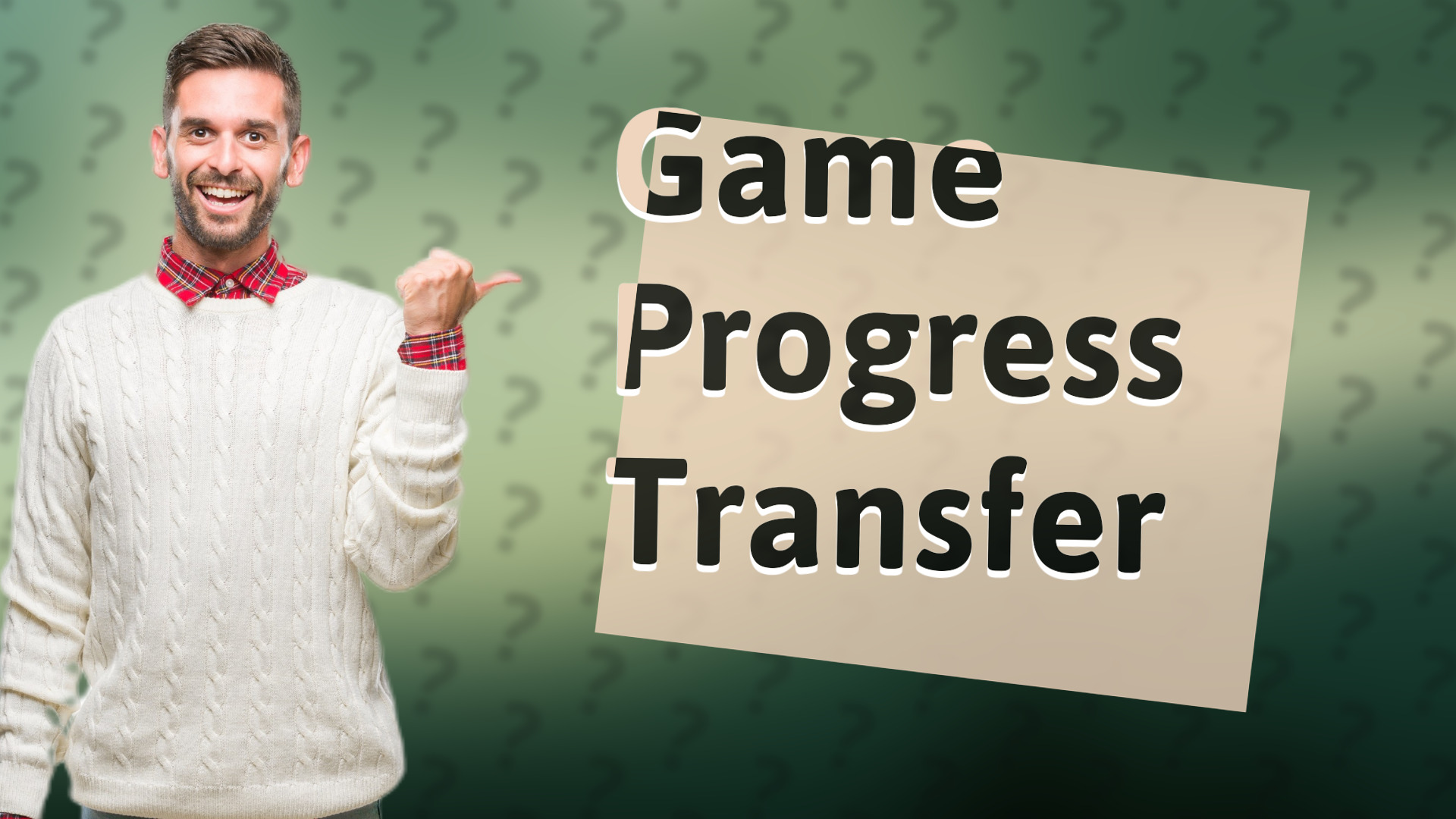 Game Progress Transfer