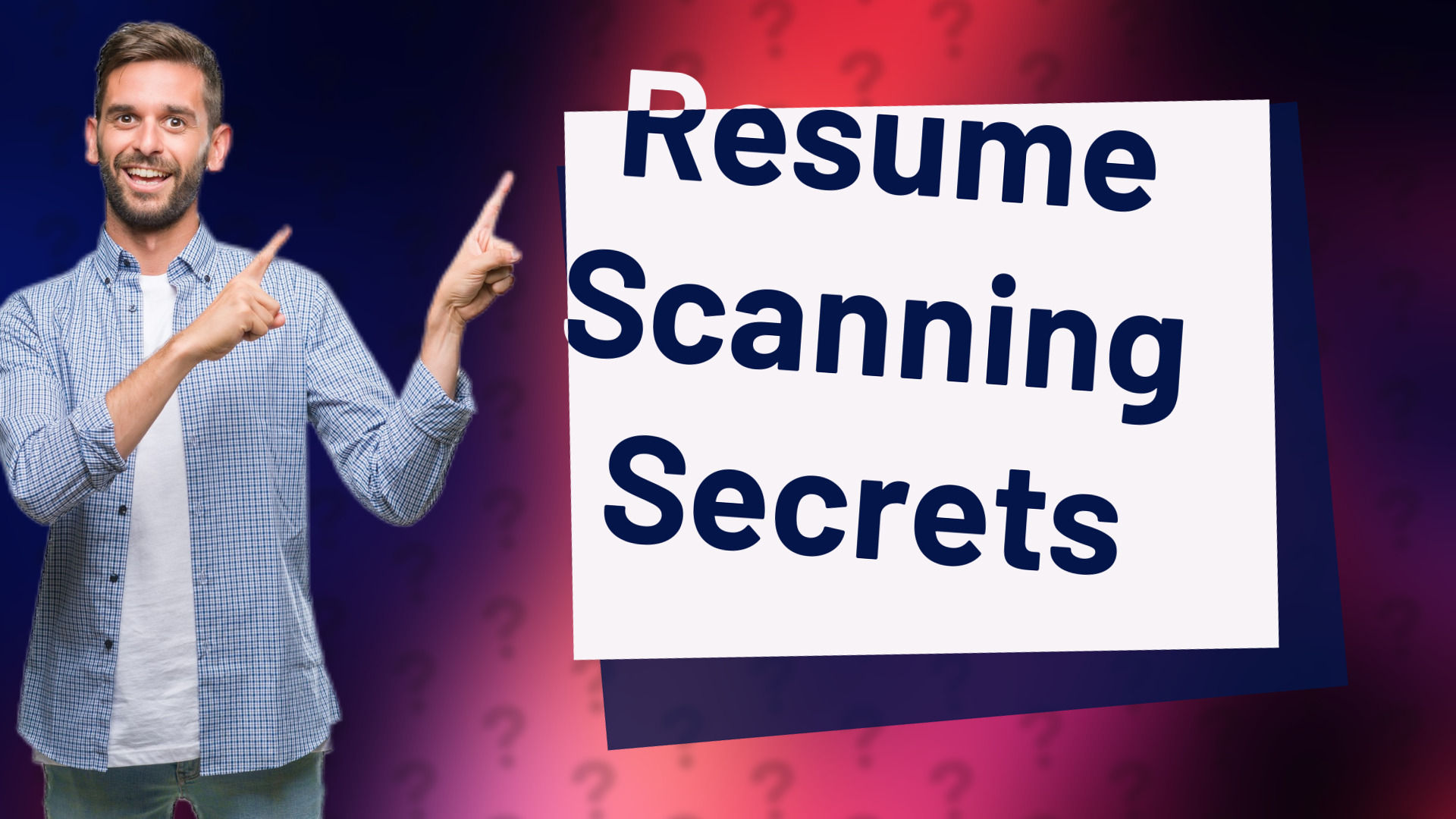 Resume Scanning Secrets