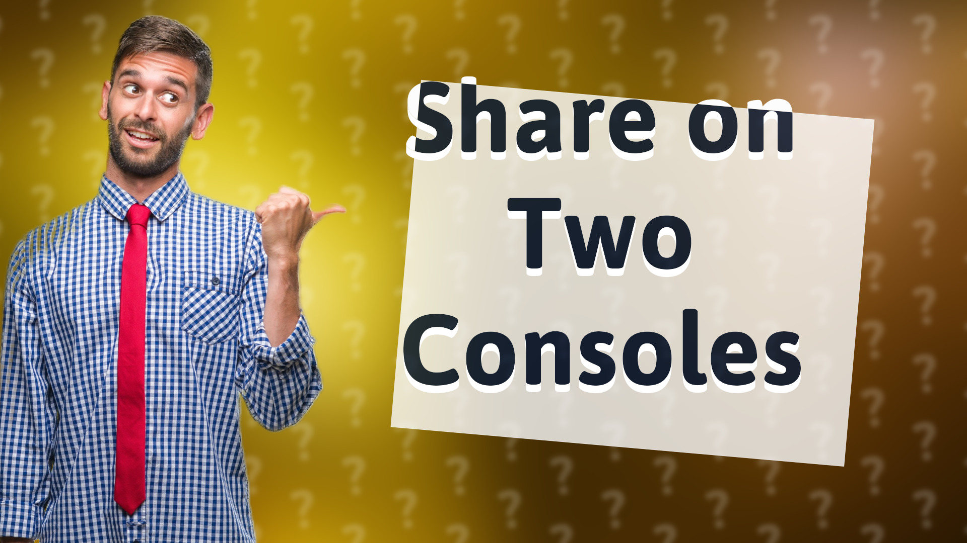 Share on Two Consoles