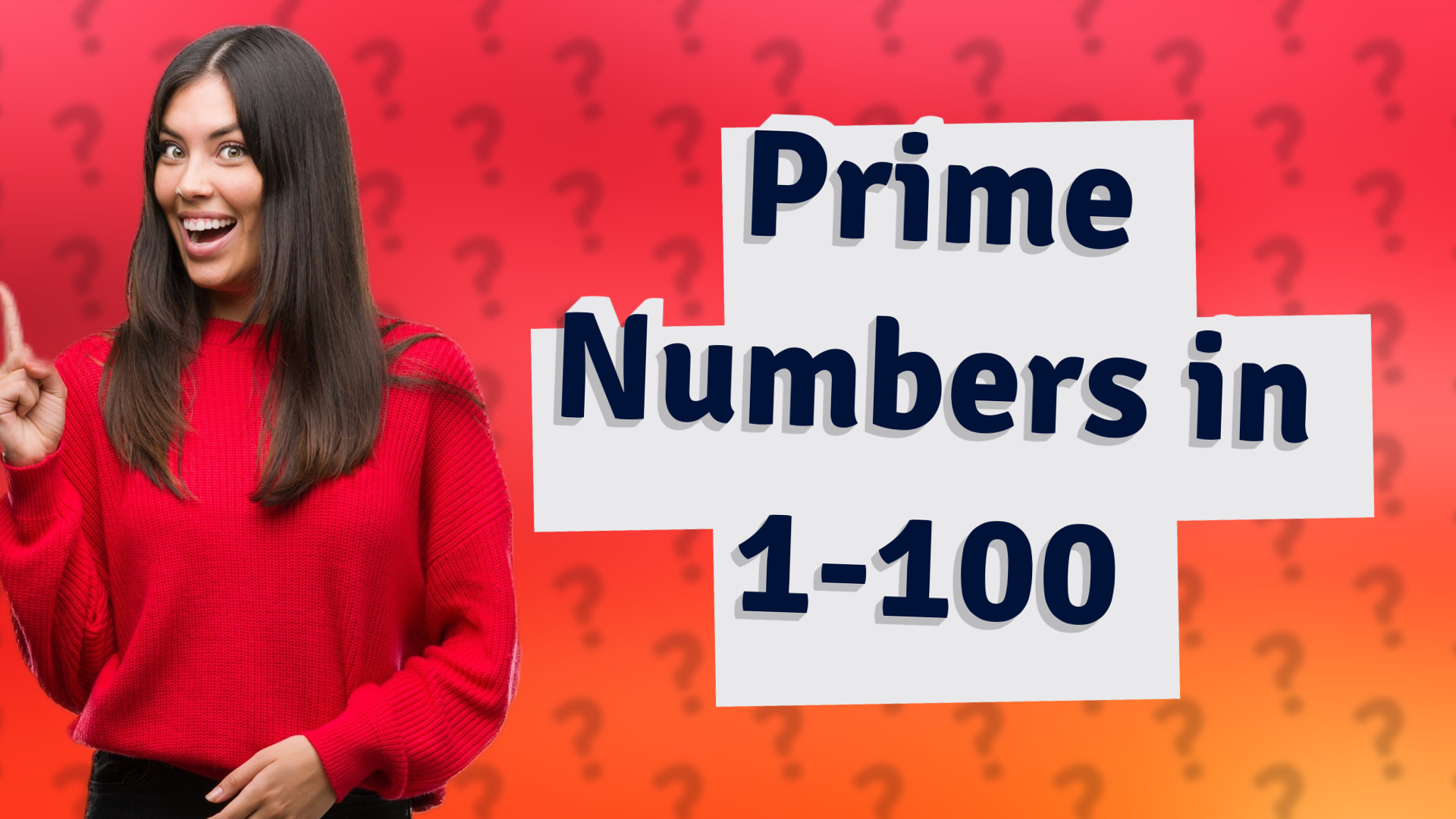 Prime Numbers in 1-100