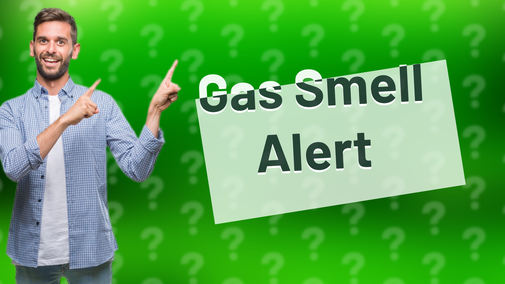 Gas Smell Alert