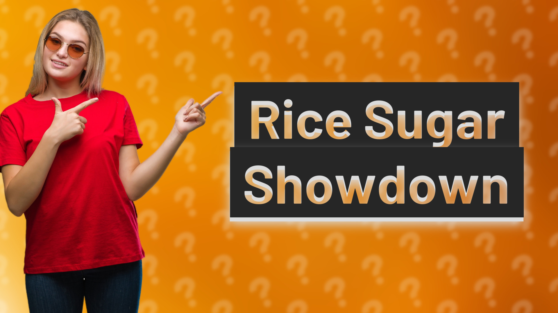 Rice Sugar Showdown