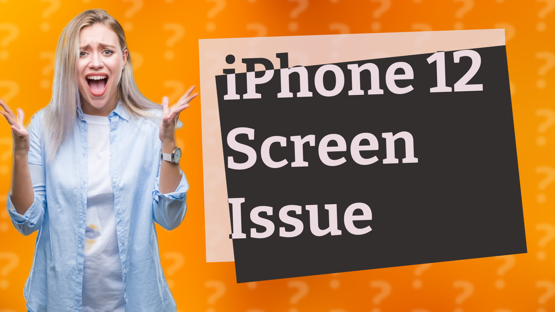 iPhone 12 Screen Issue