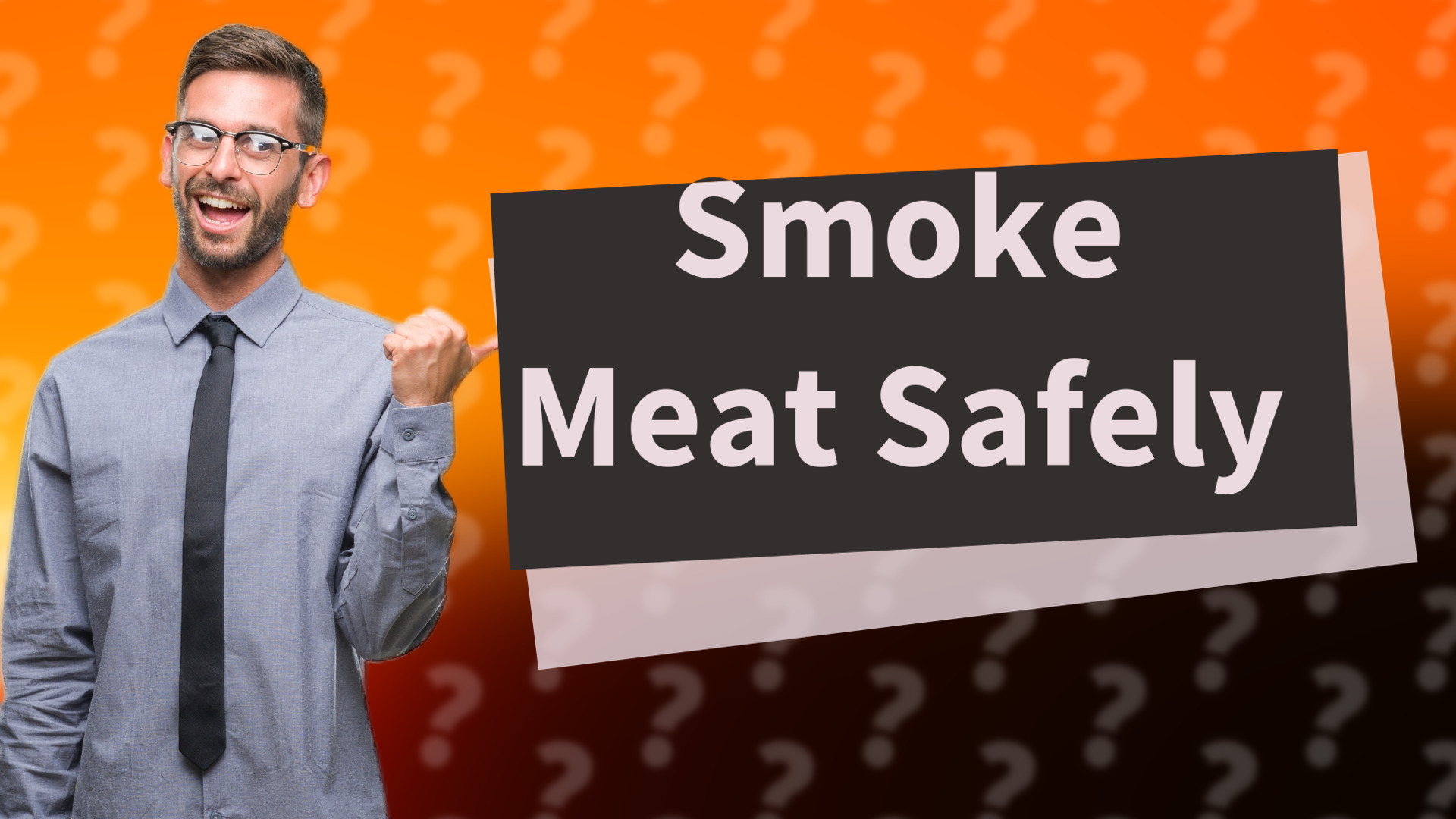 Smoke Meat Safely