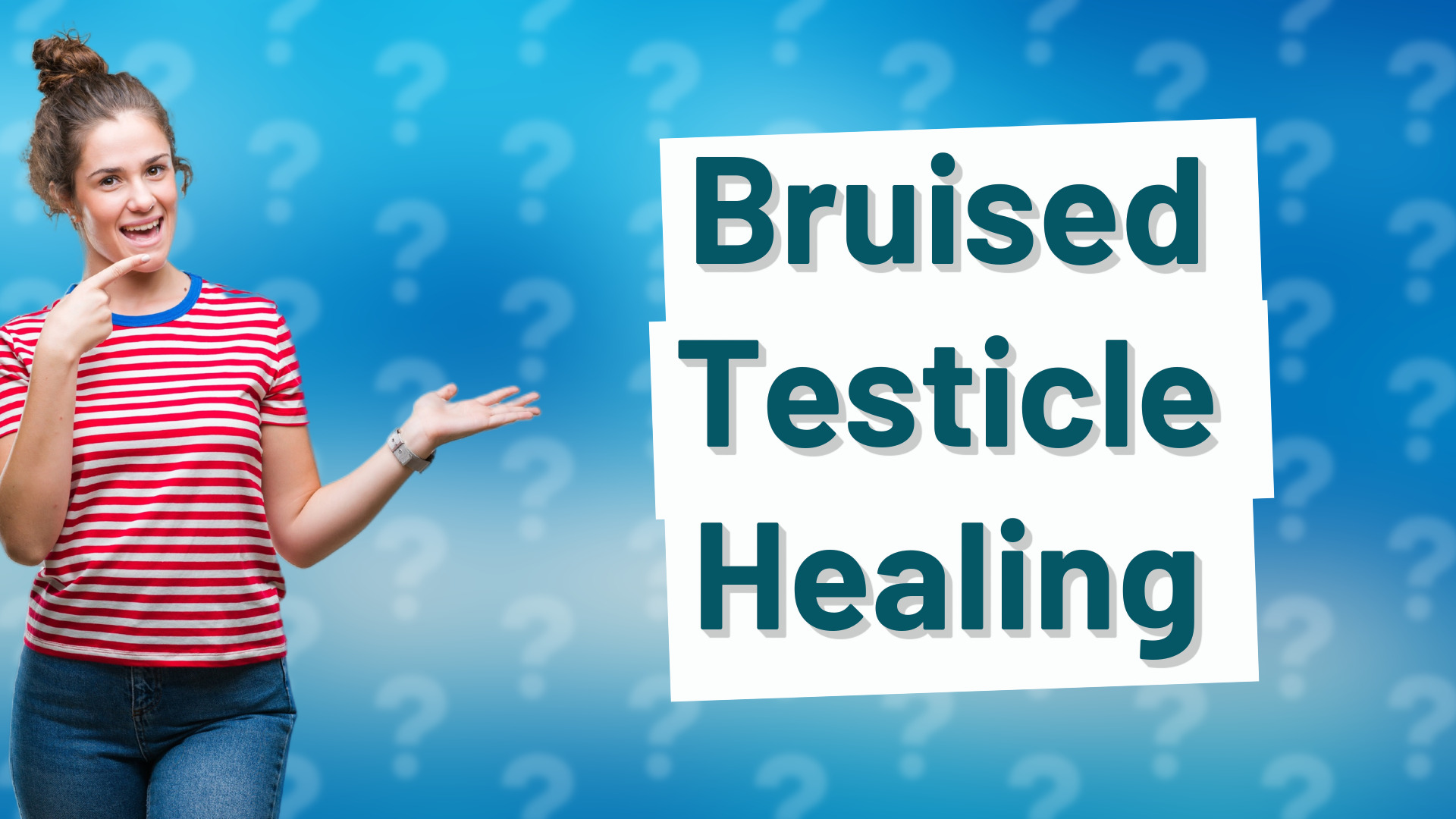 Bruised Testicle Healing