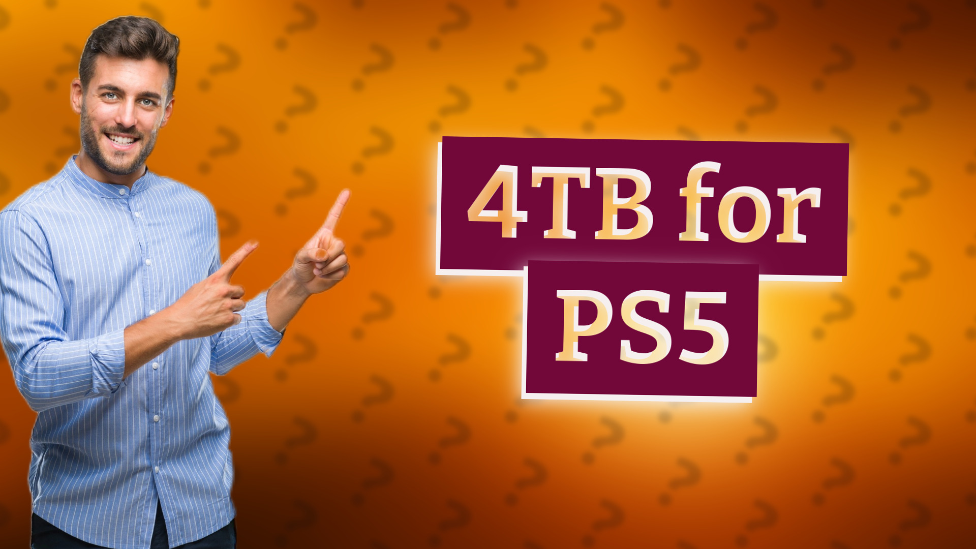 4TB for PS5