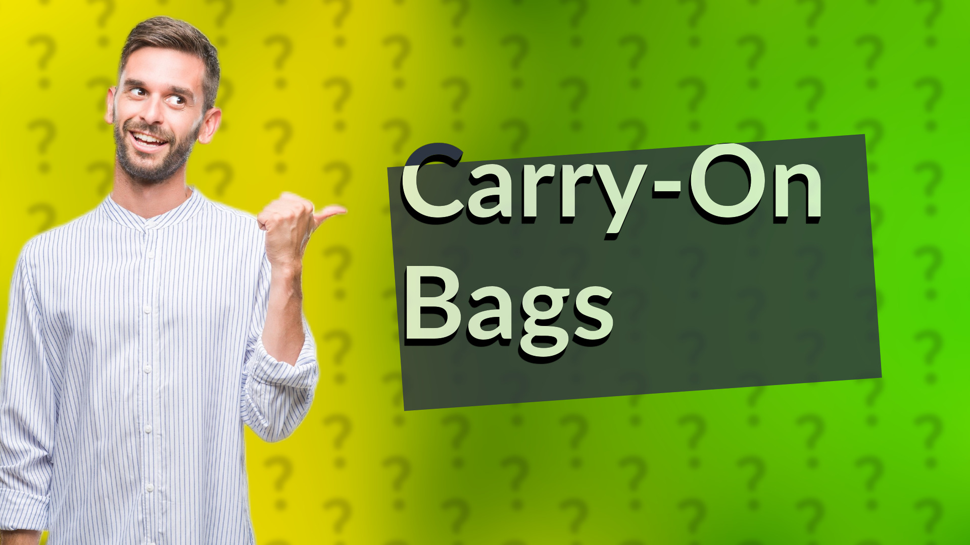 Carry-On Bags
