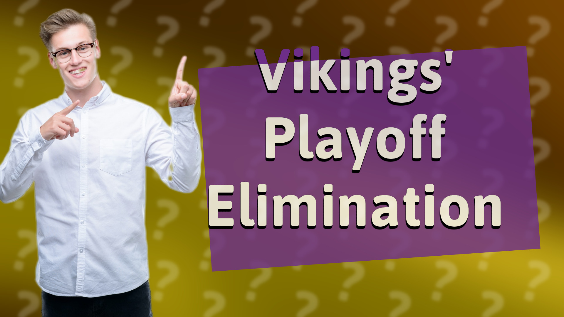 Vikings' Playoff Elimination