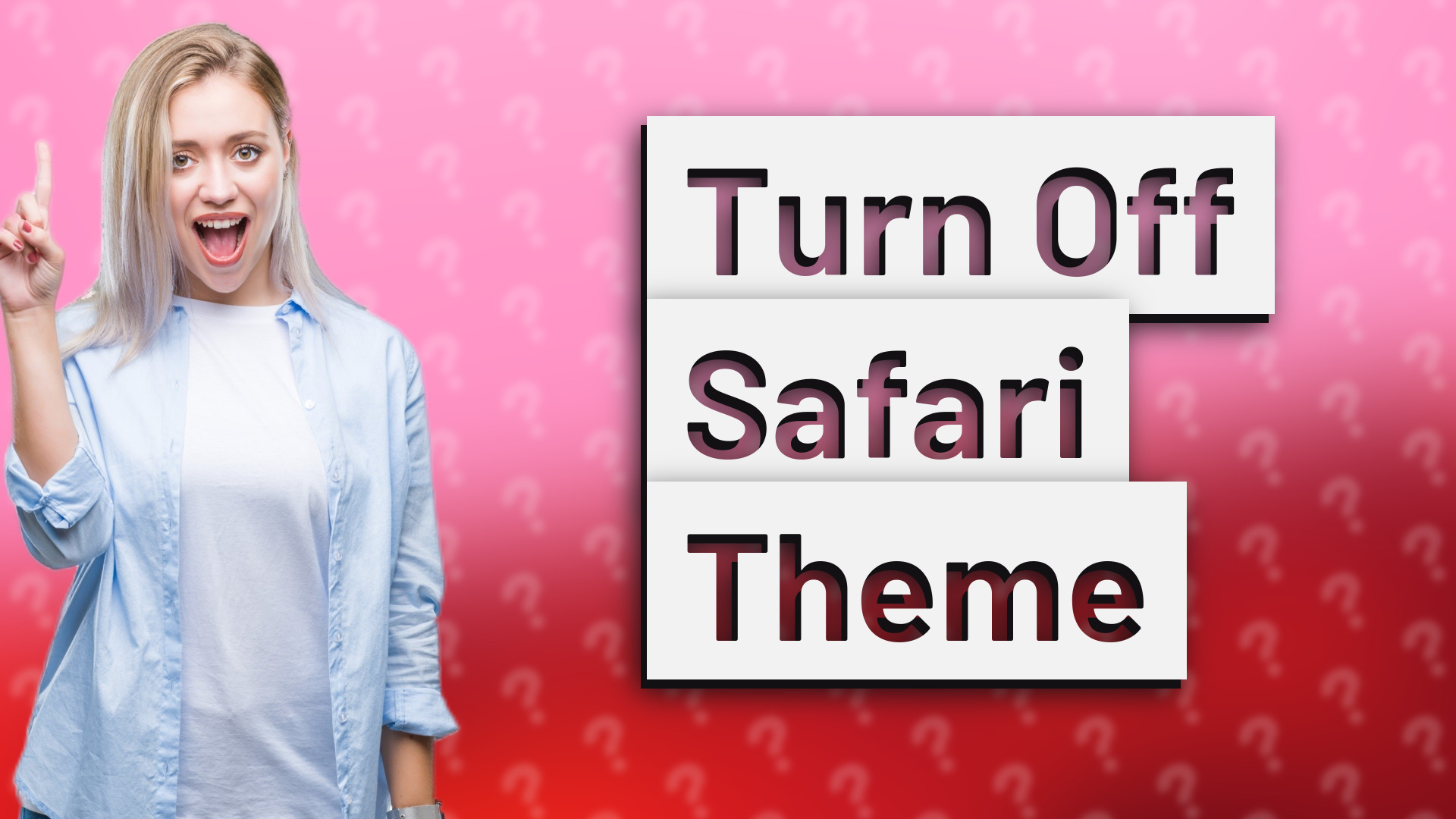 Turn Off Safari Theme