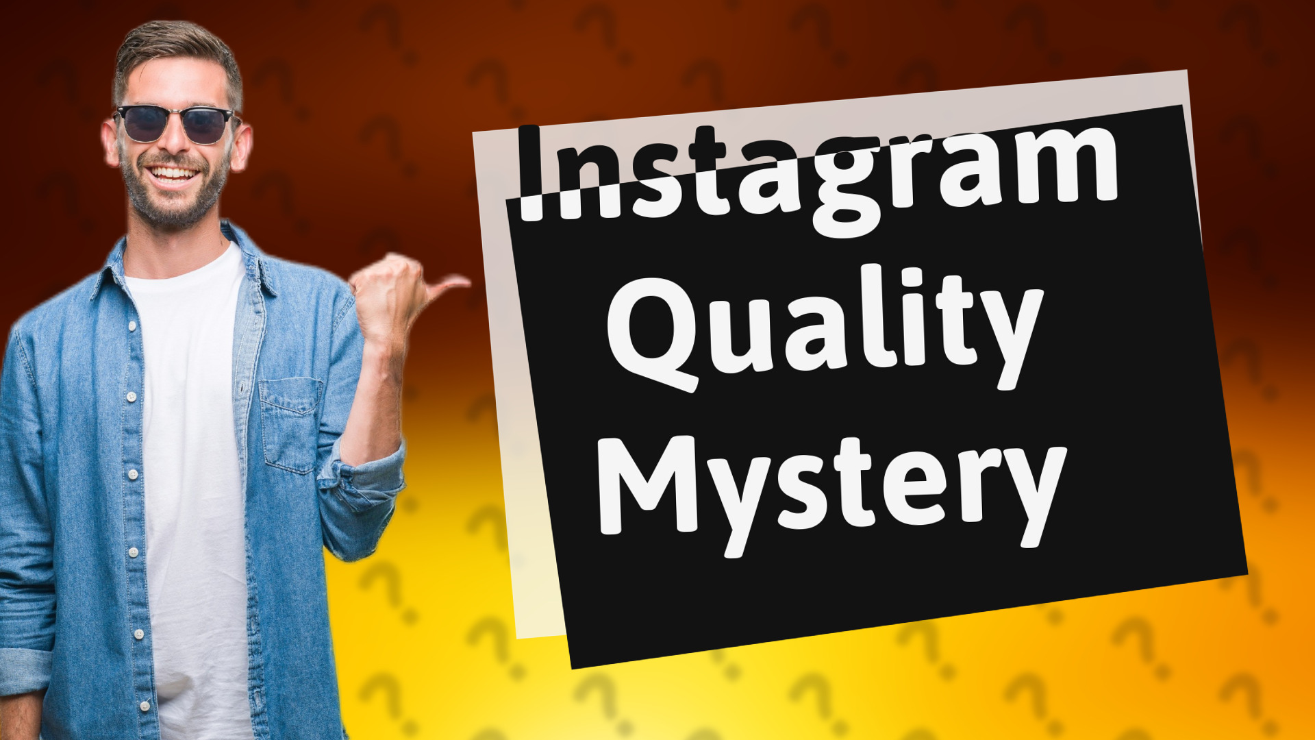 Instagram Quality Mystery