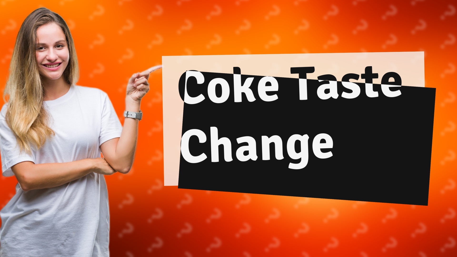 Coke Taste Change