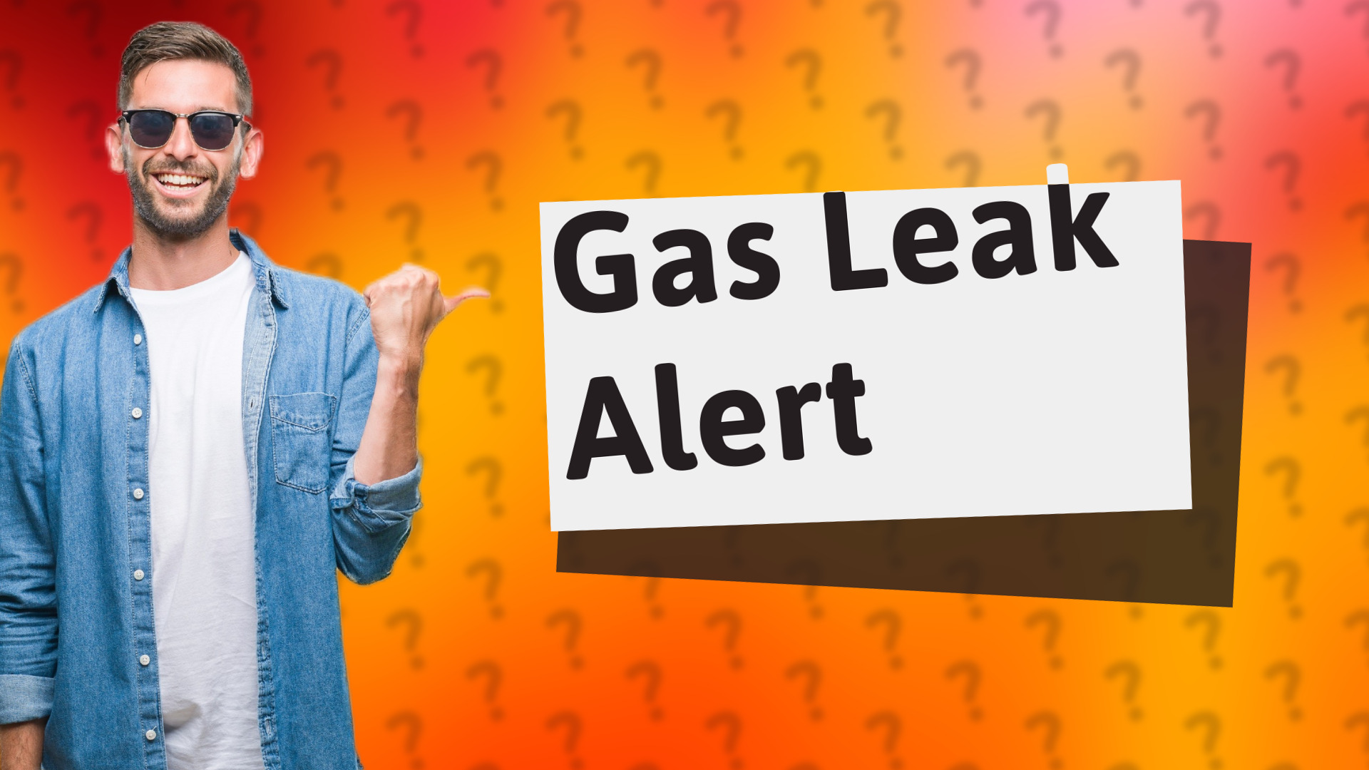 Gas Leak Alert
