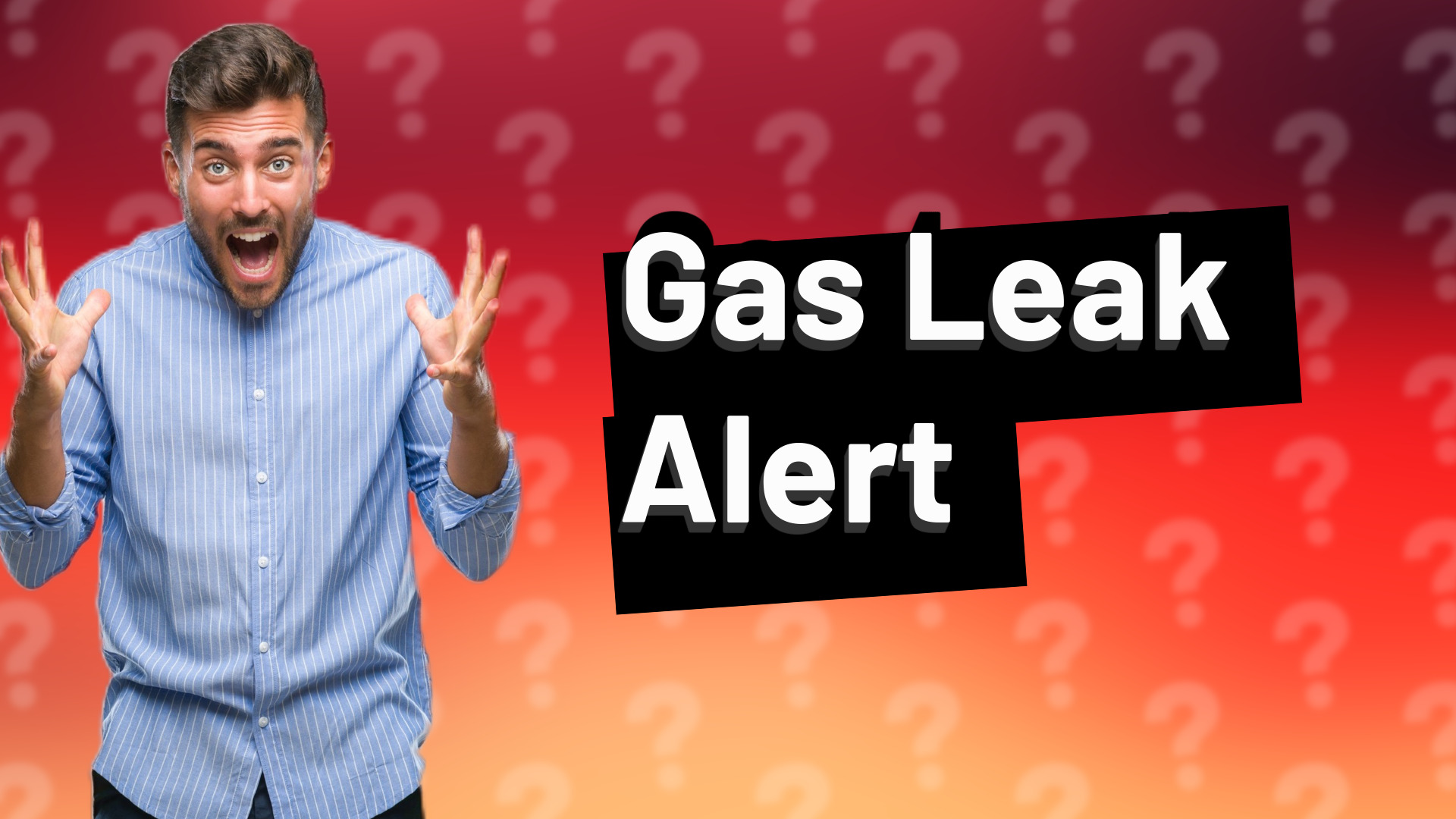 Gas Leak Alert