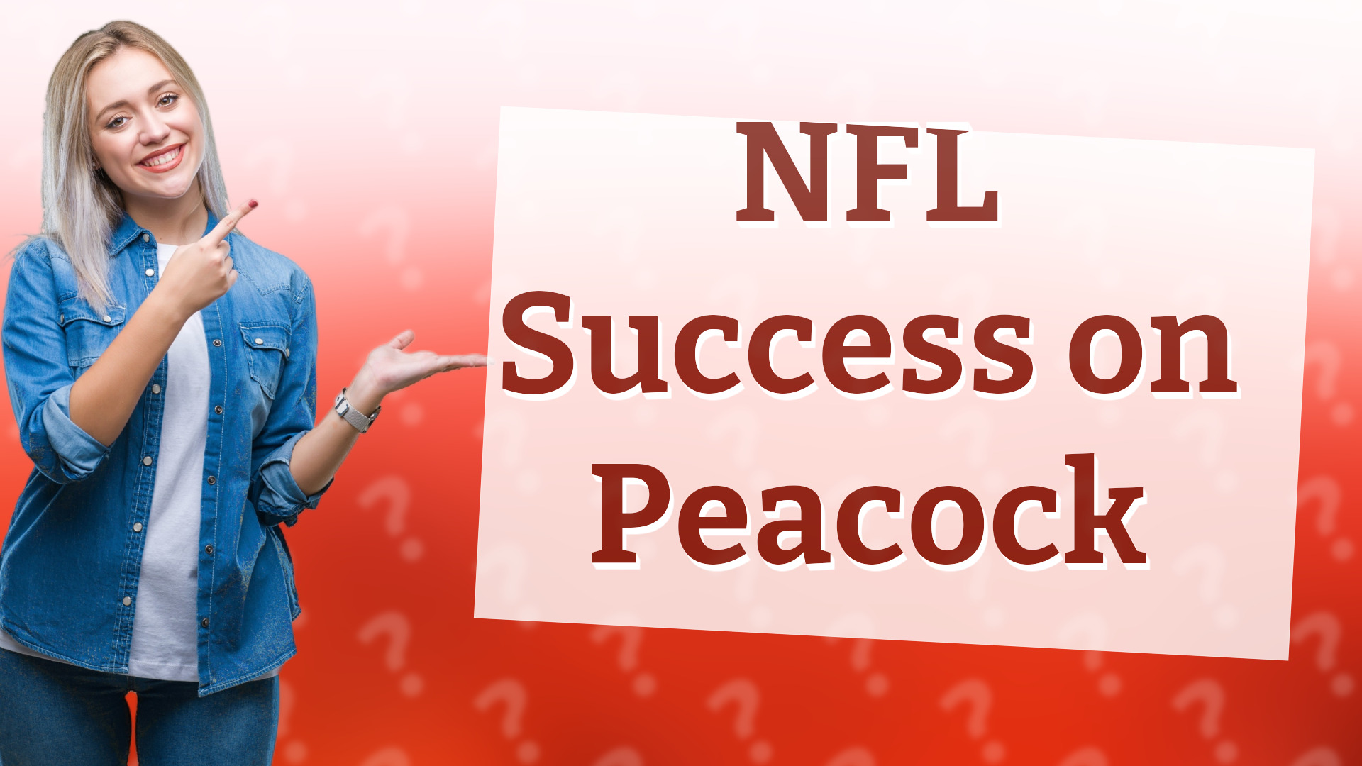 NFL Success on Peacock