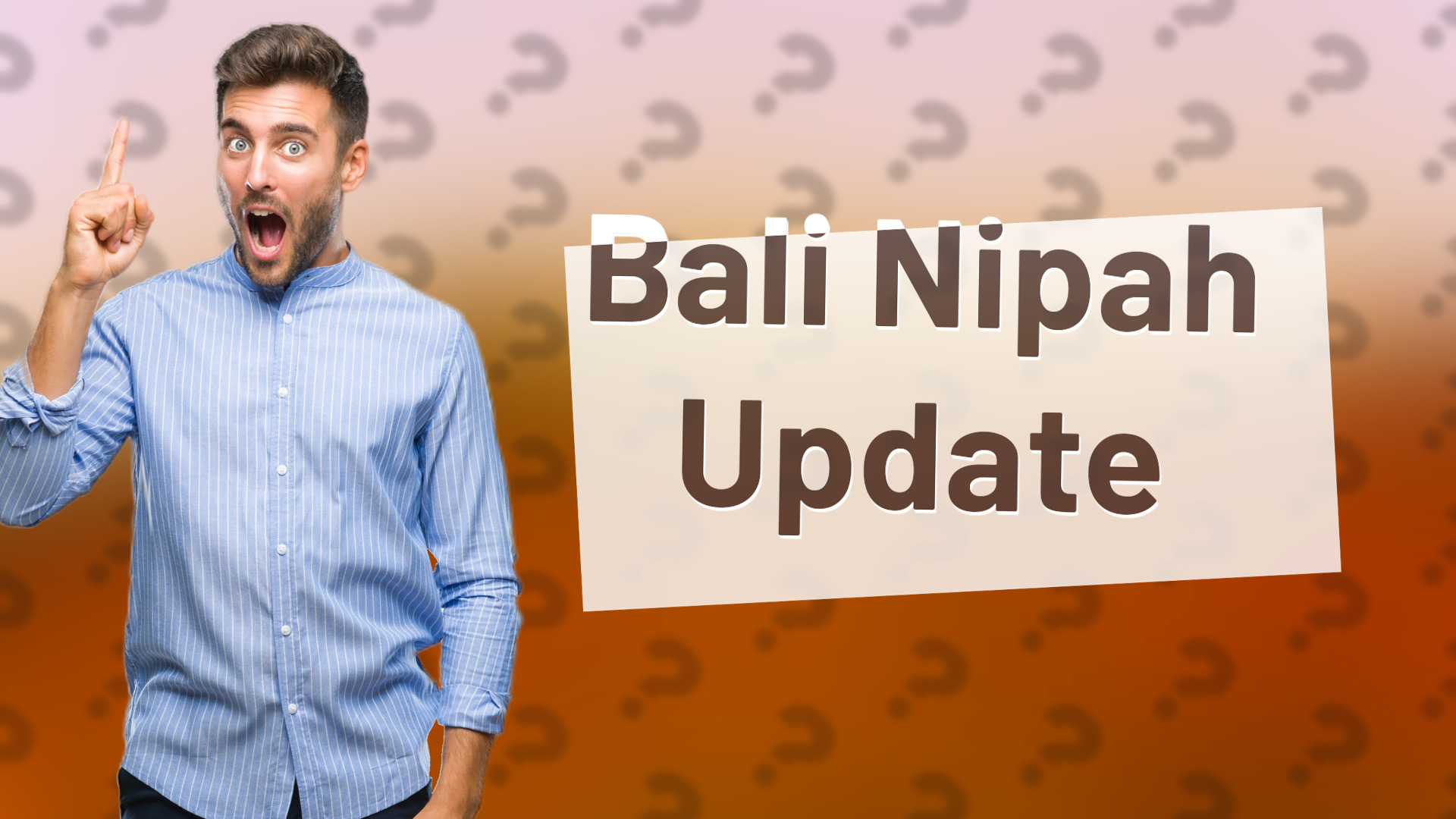 Bali Nipah Update