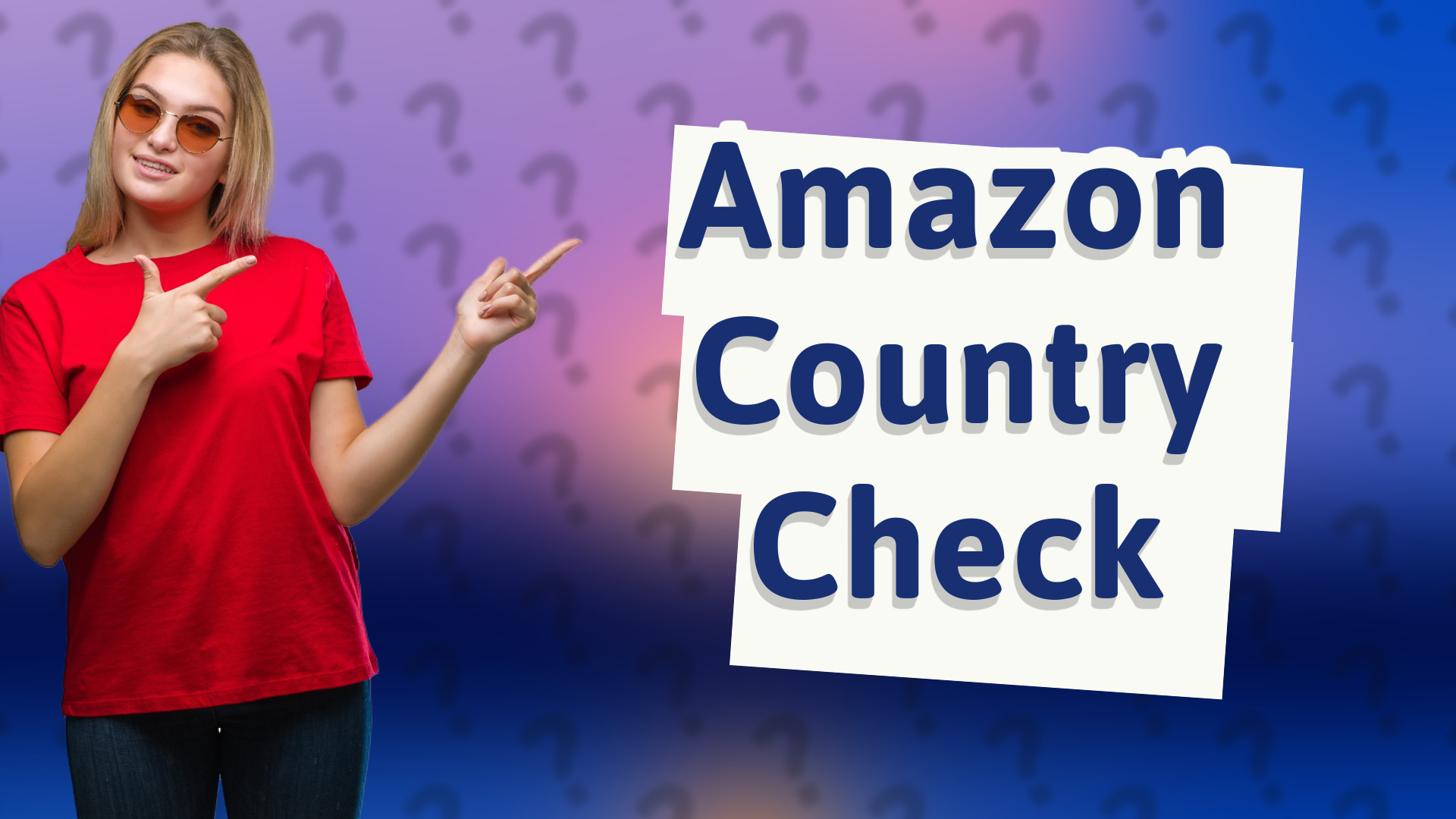 Amazon Country Check