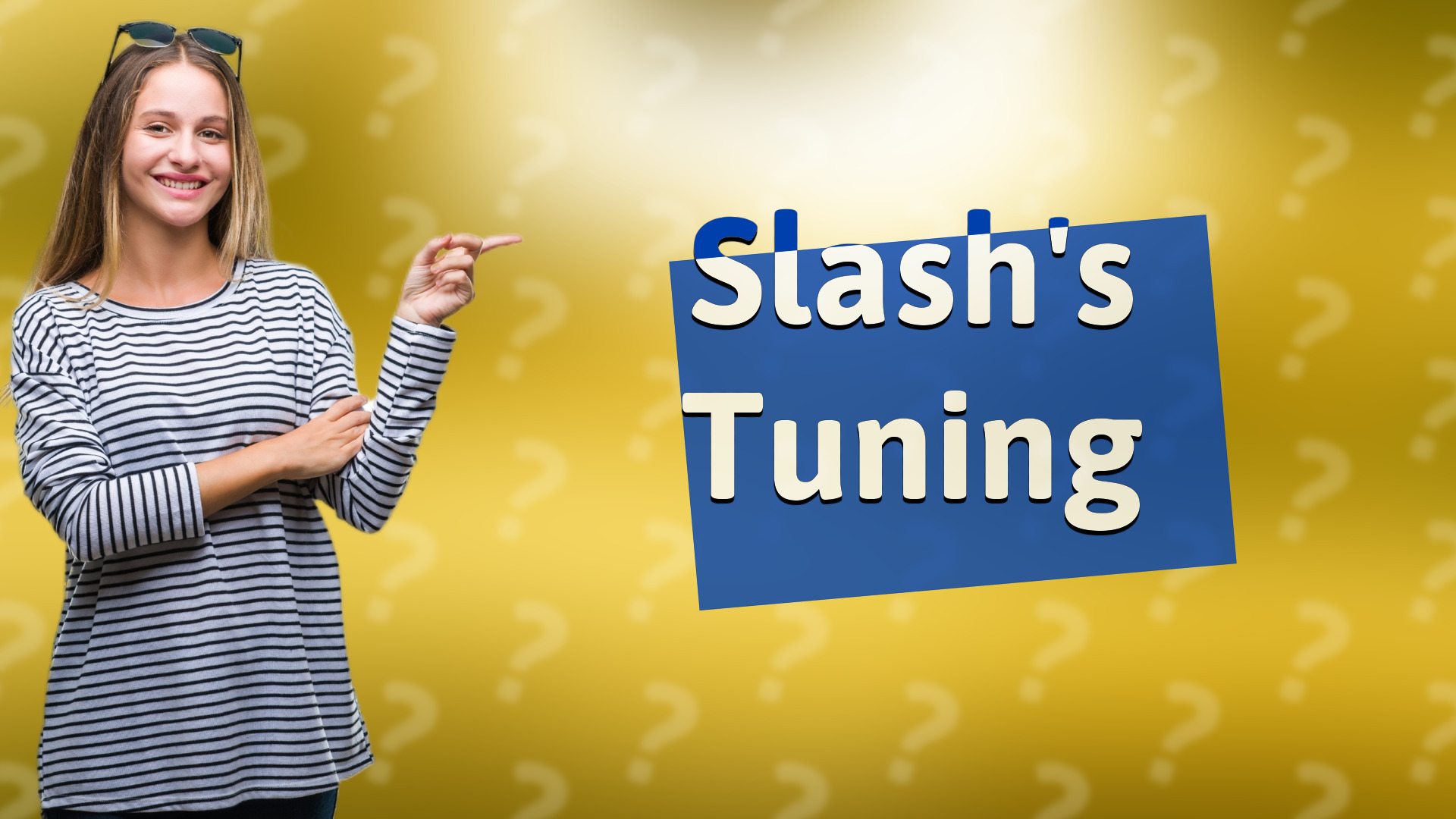 Slash's Tuning