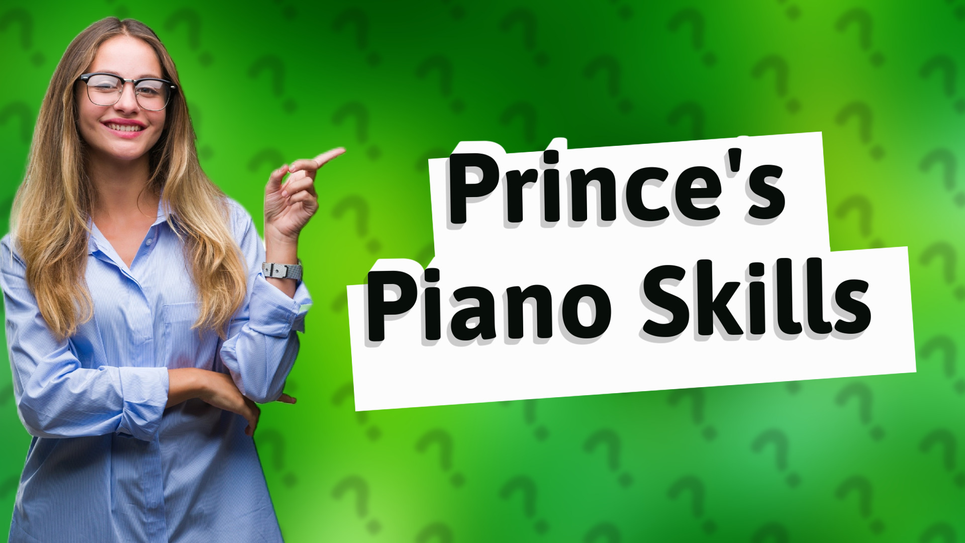 Prince's Piano Skills