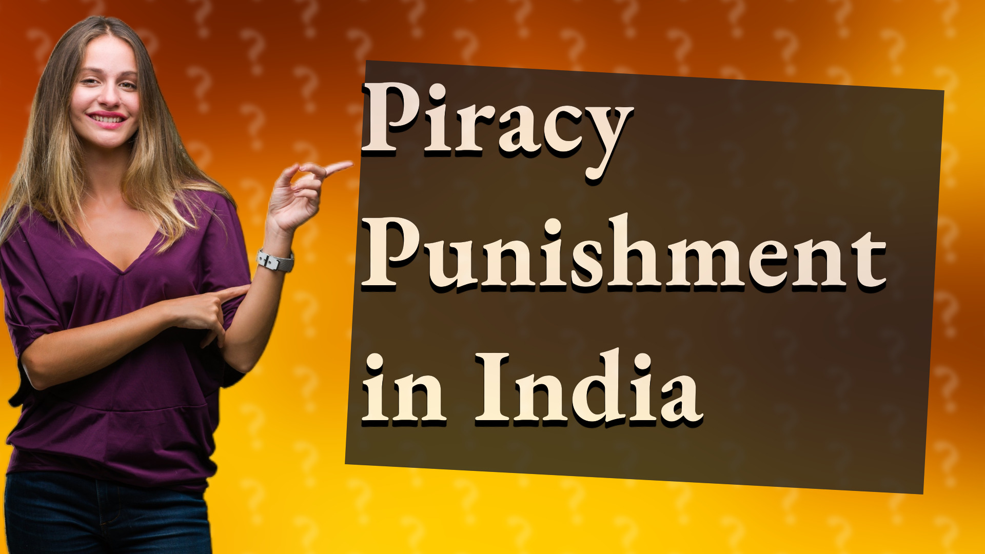 Piracy Punishment in India