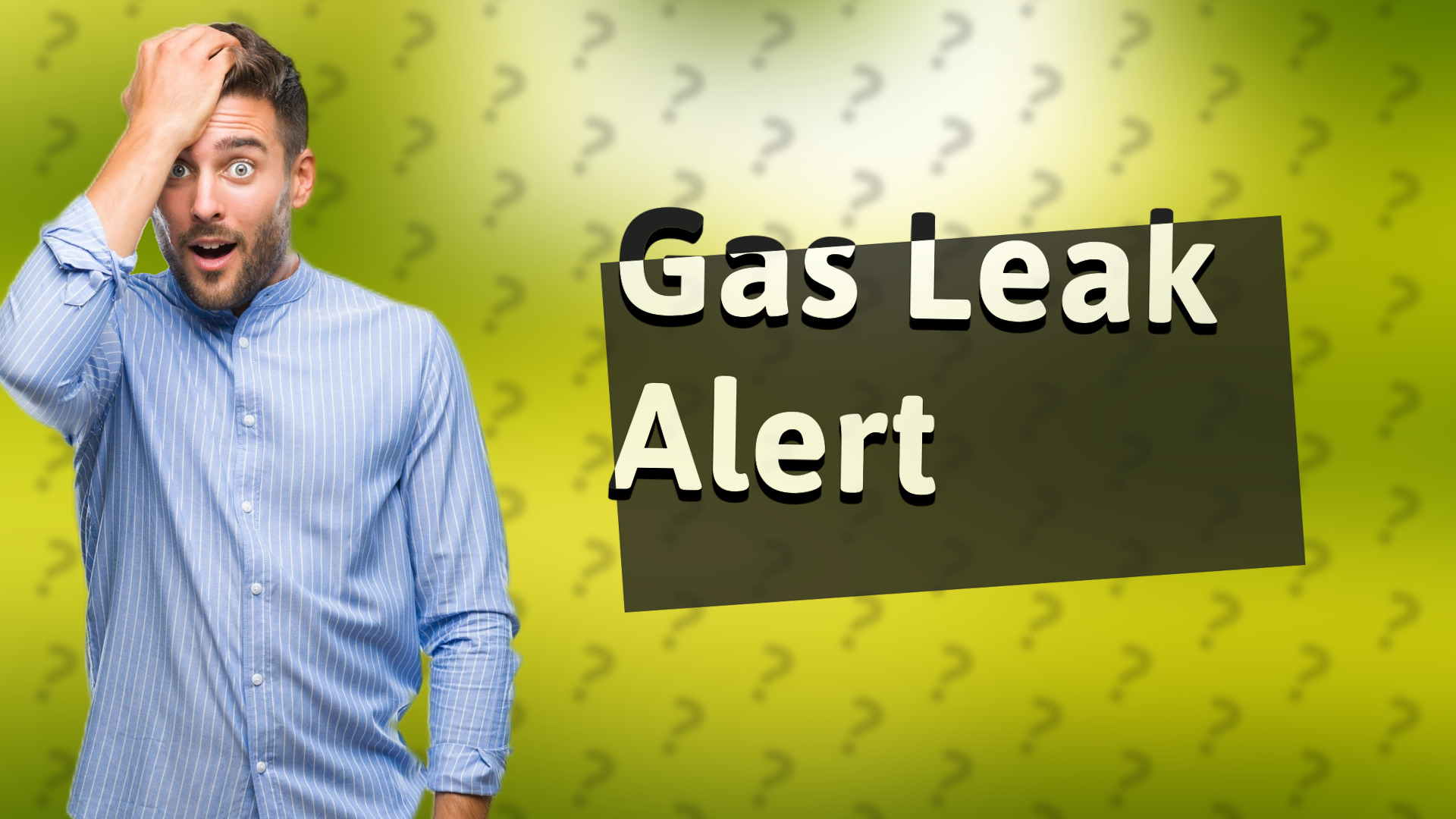 Gas Leak Alert