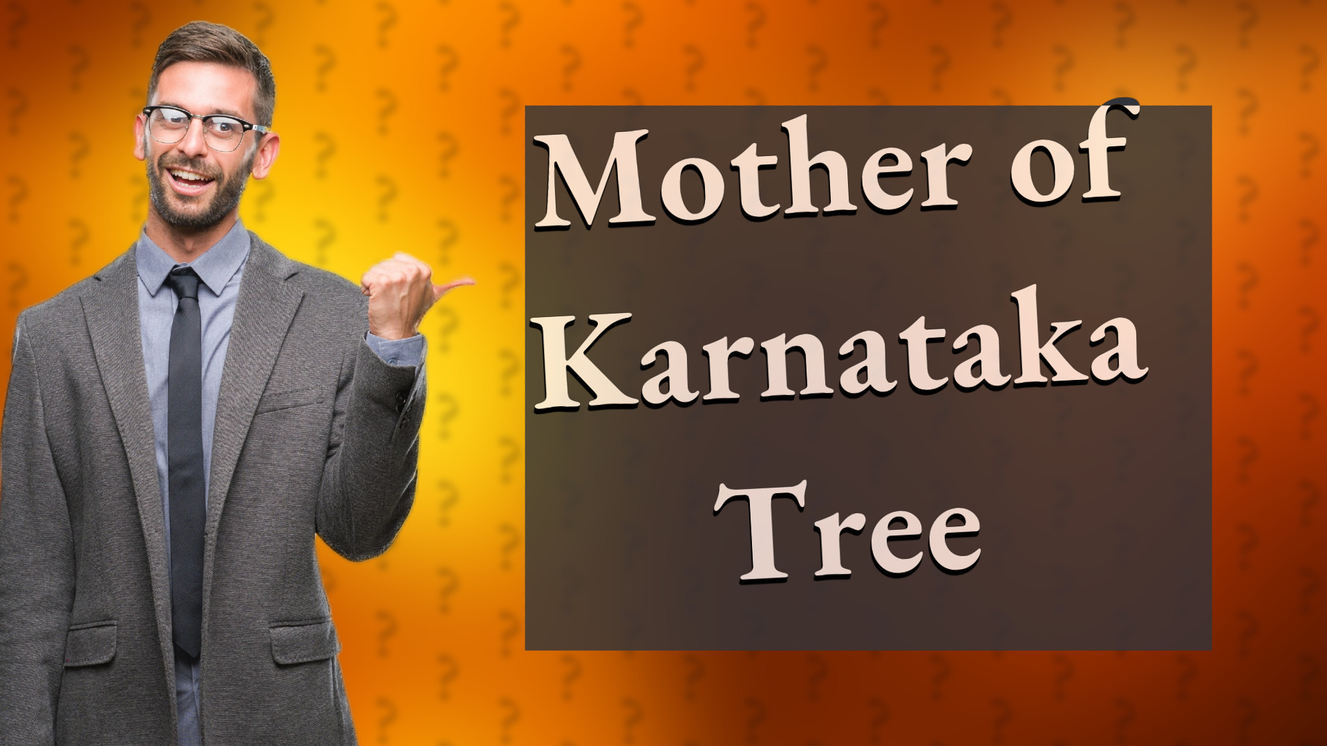 Mother of Karnataka Tree