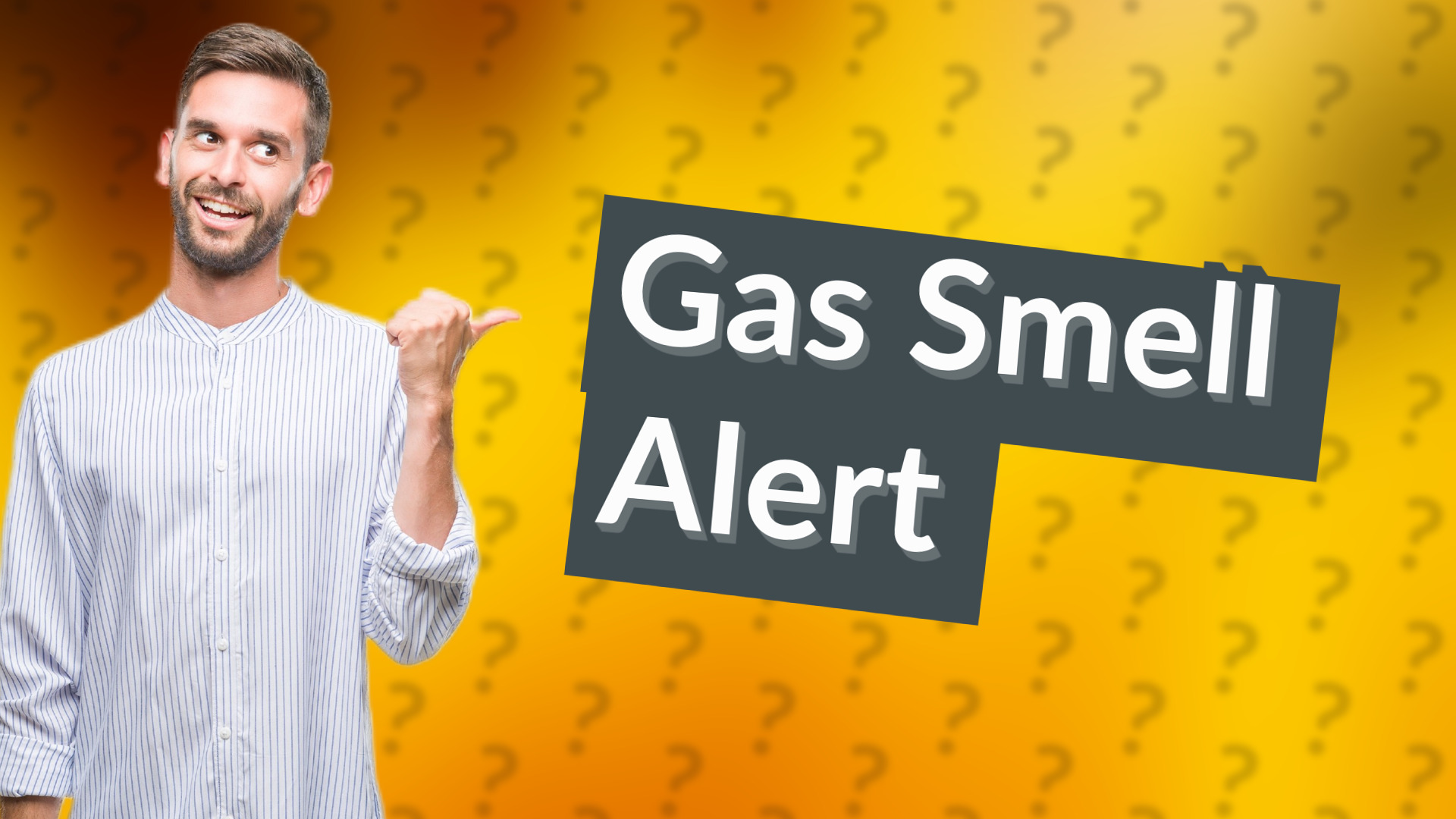 Gas Smell Alert