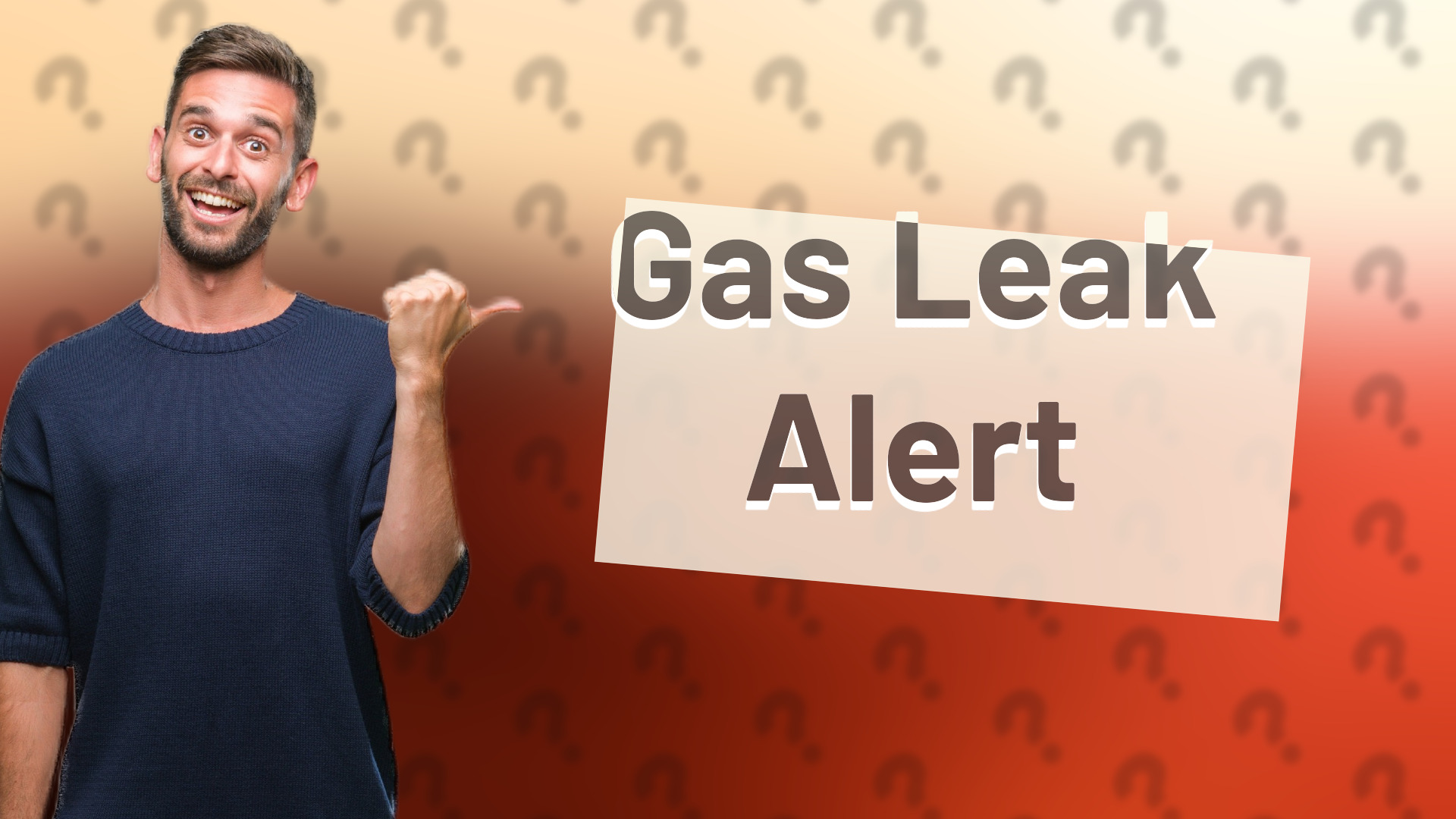 Gas Leak Alert
