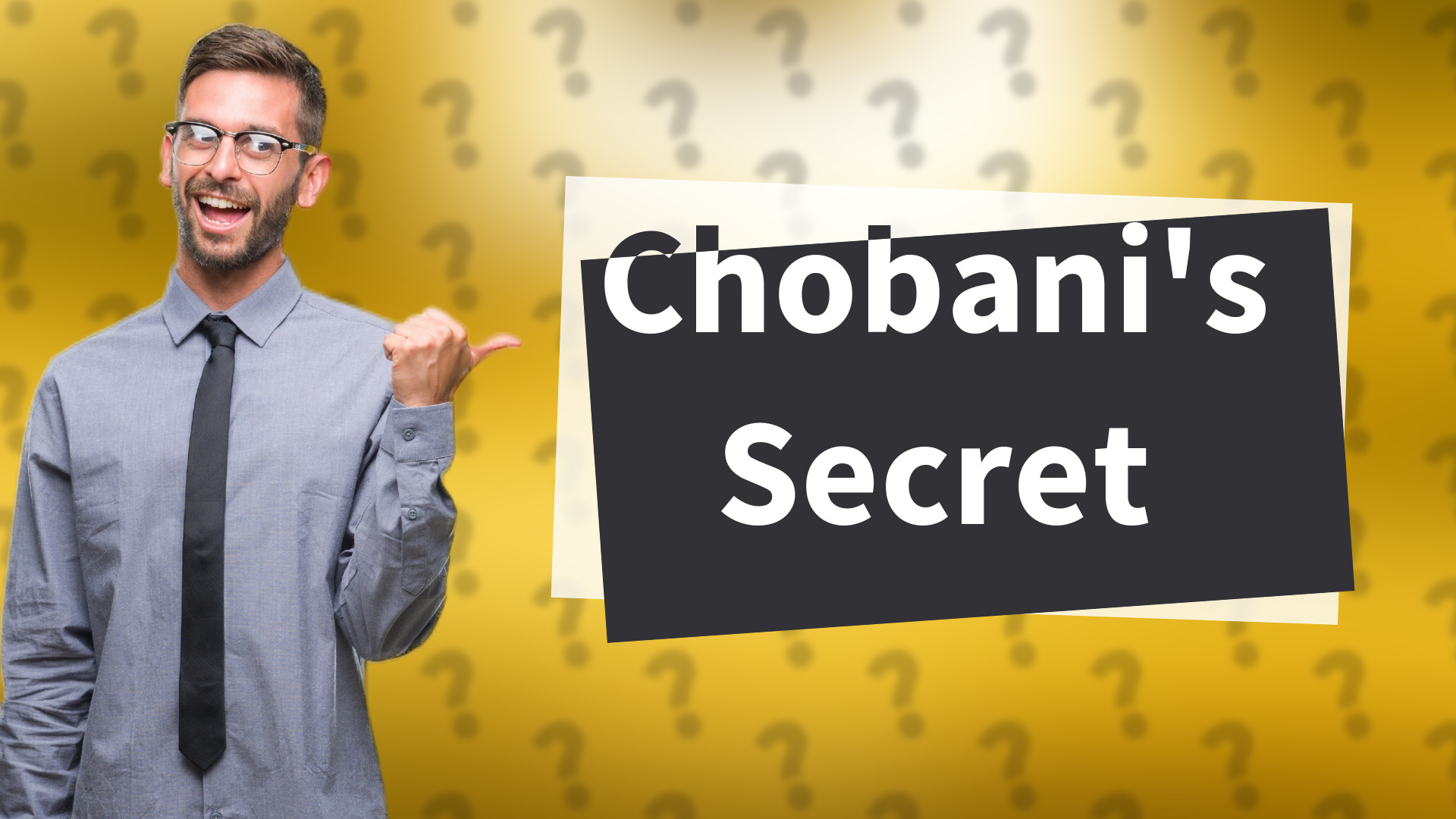 Chobani's Secret