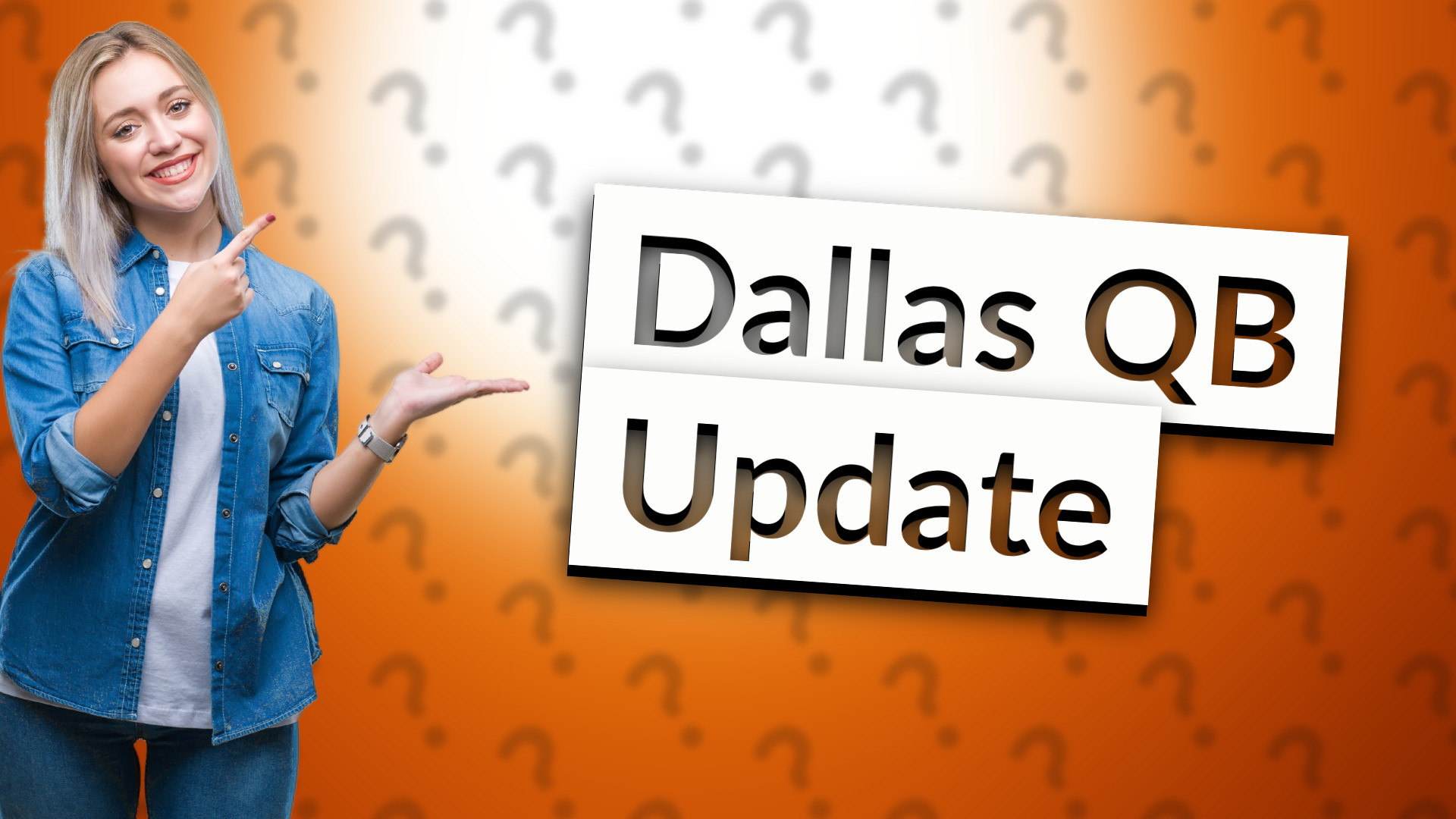 Dallas QB Update