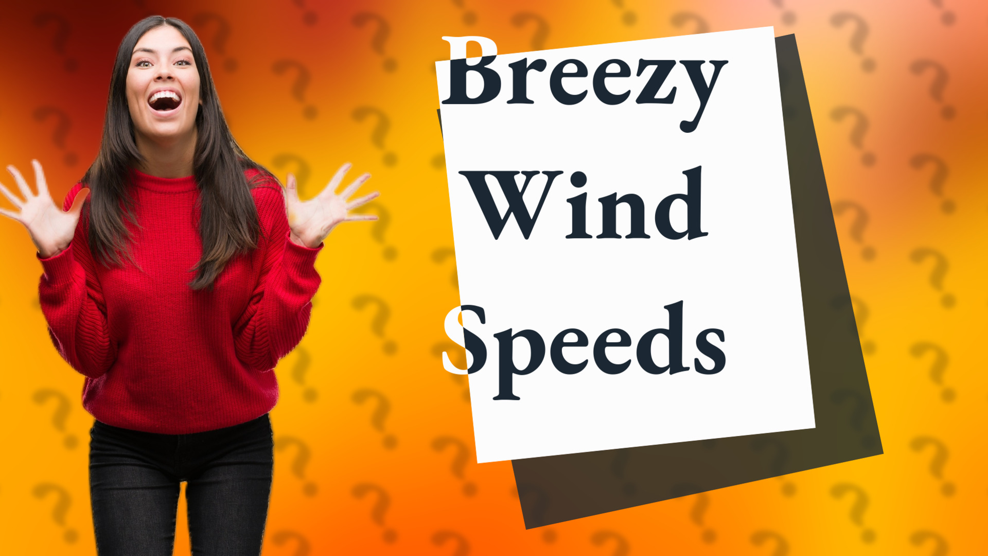 Breezy Wind Speeds