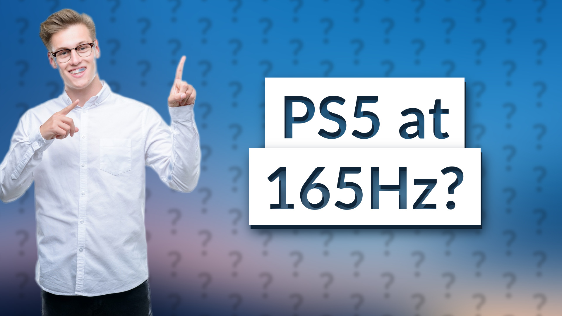 PS5 at 165Hz?