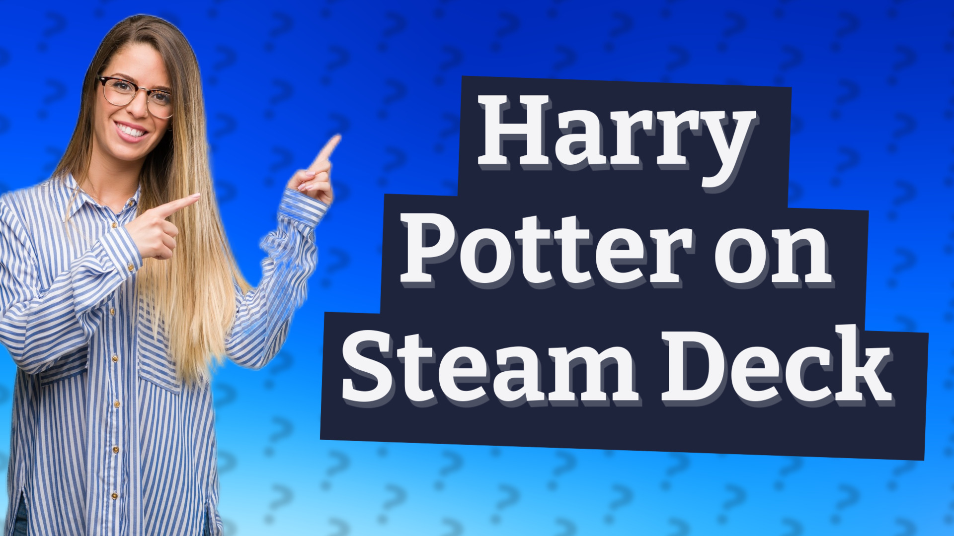 Harry Potter on Steam Deck