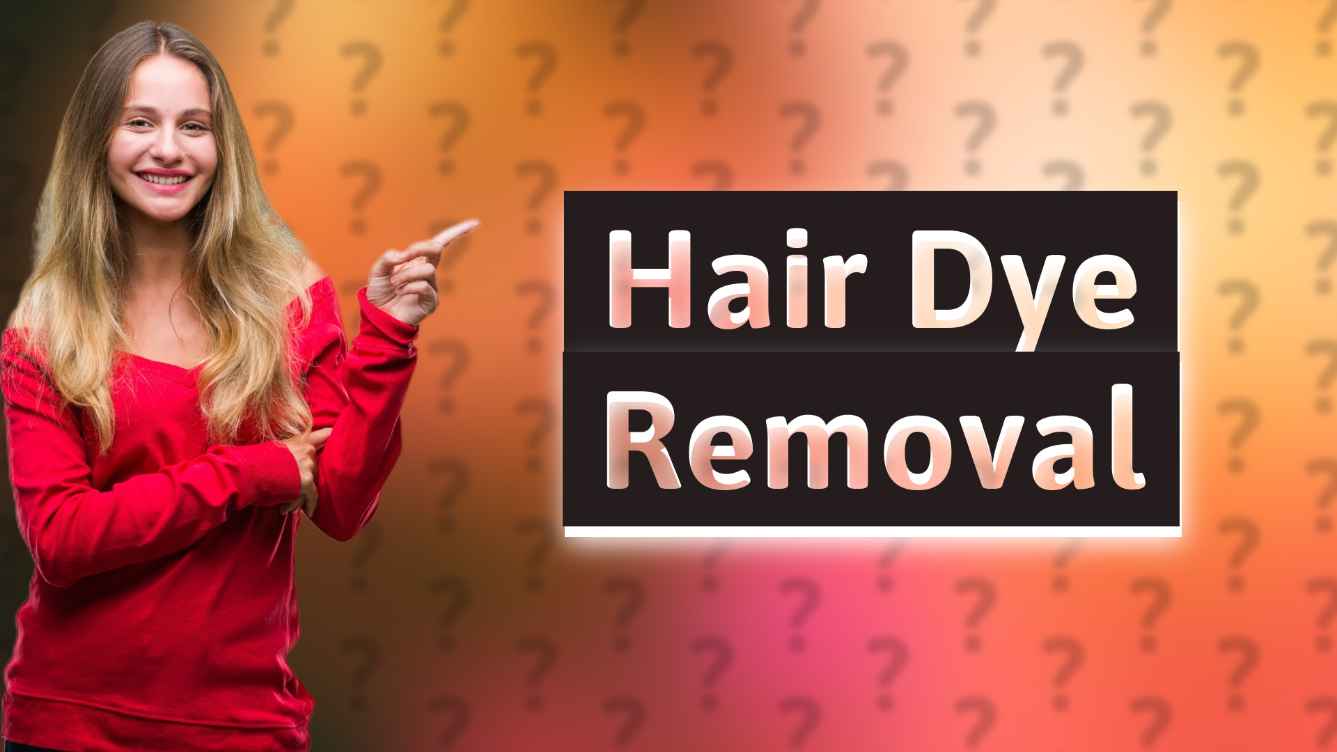 Hair Dye Removal