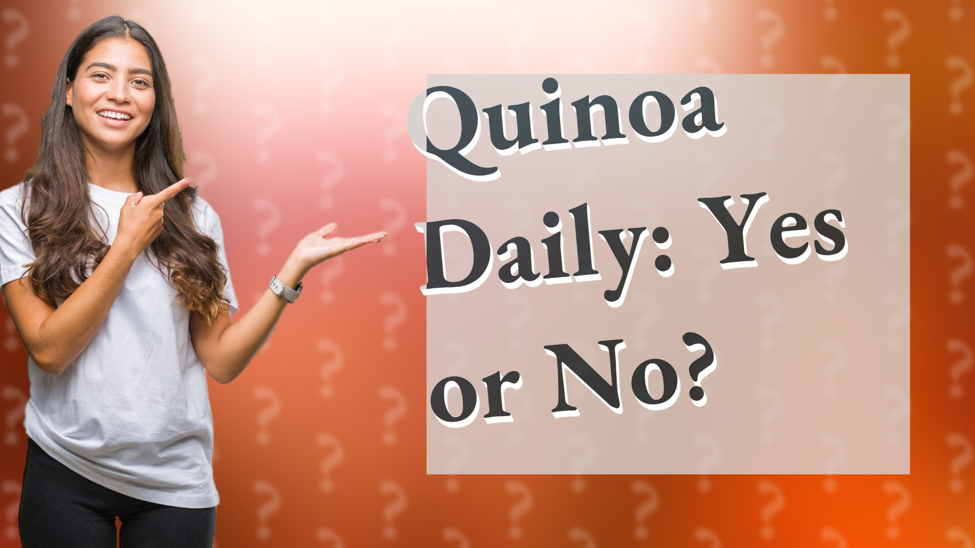 Quinoa Daily: Yes or No?