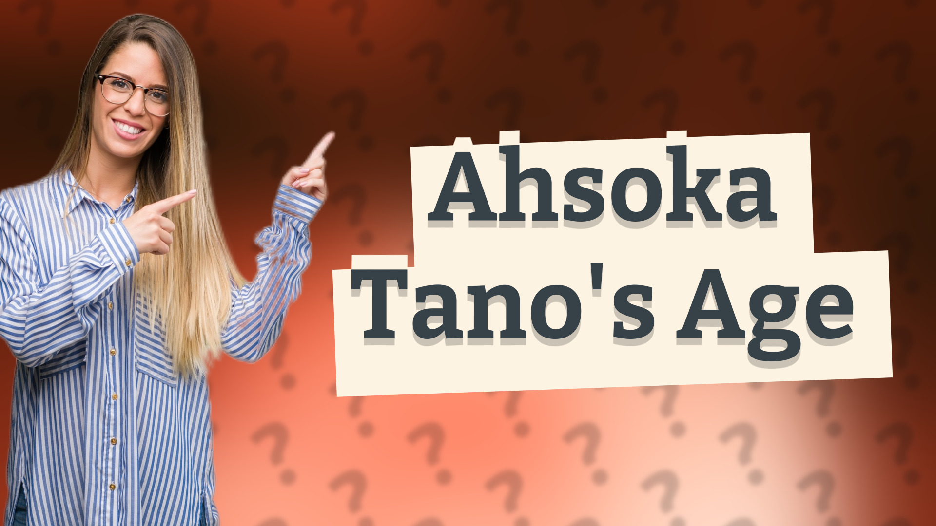 Ahsoka Tano's Age