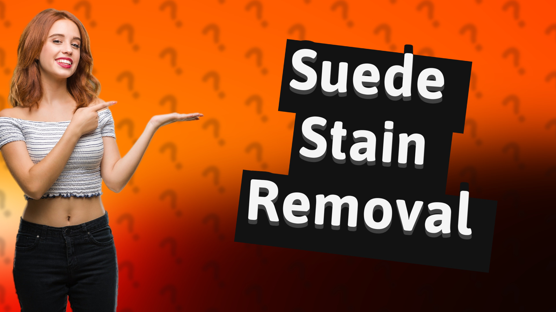 Suede Stain Removal