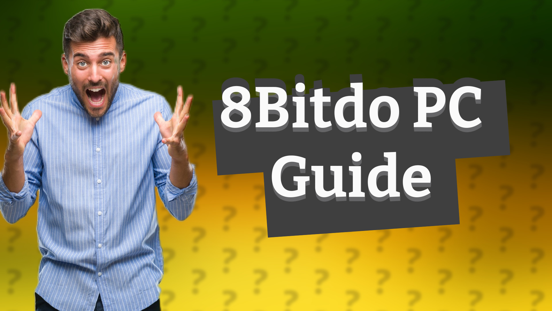8Bitdo PC Guide