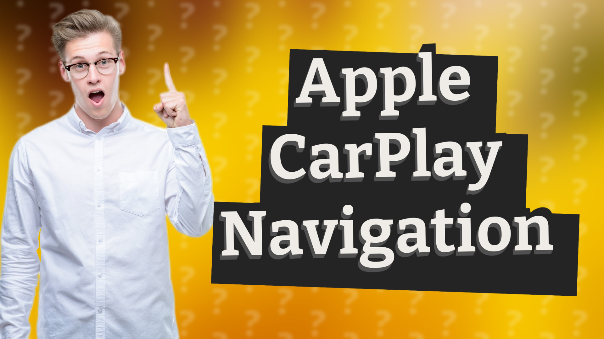 Apple CarPlay Navigation